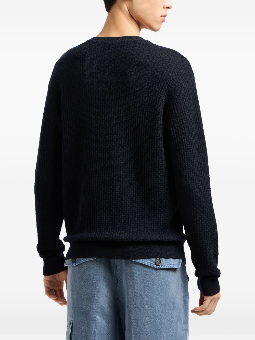 EMPORIO ARMANI Wool Crewneck Jumper