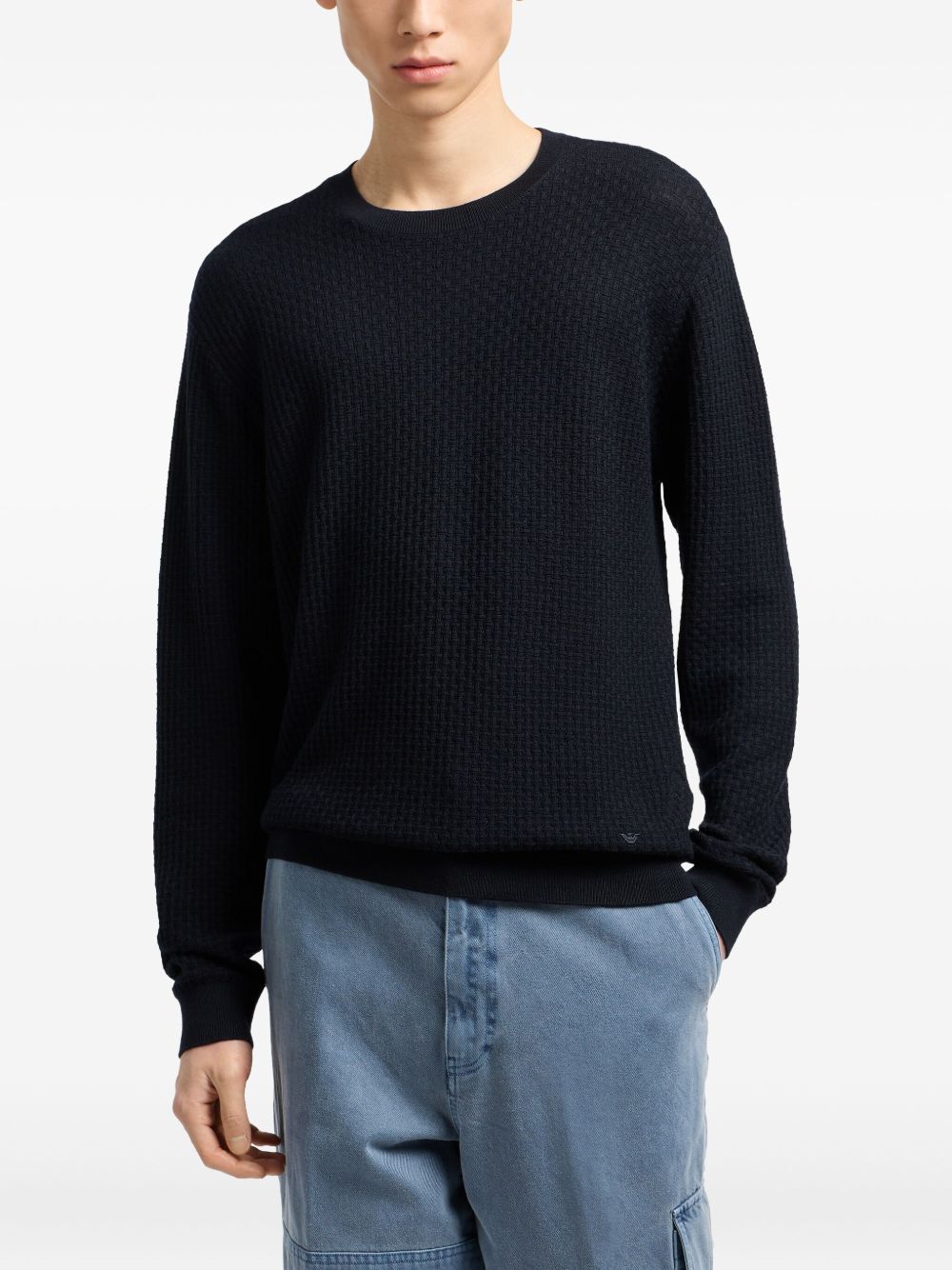 EMPORIO ARMANI Wool Crewneck Jumper