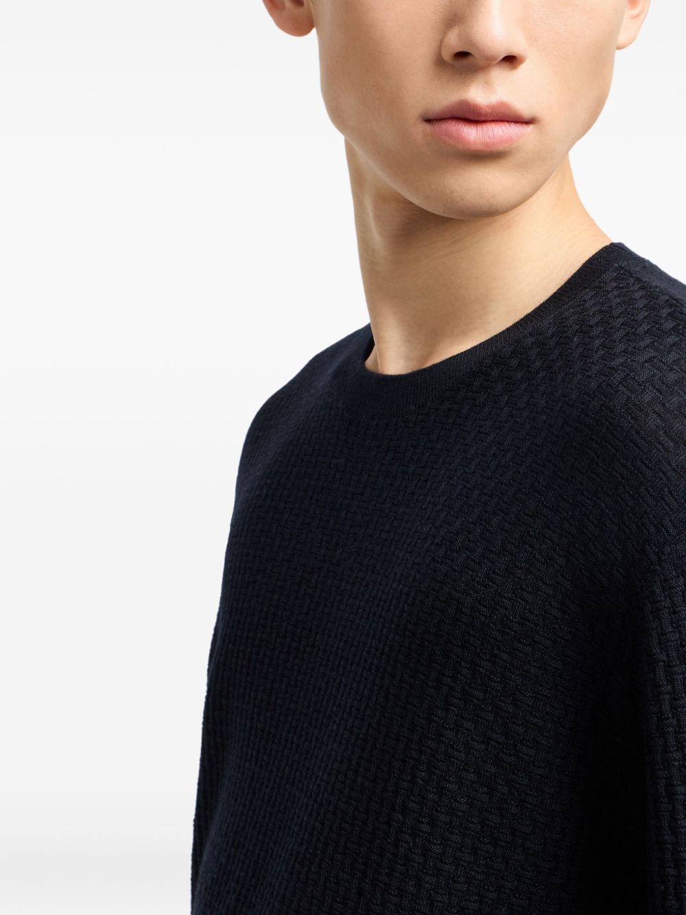 EMPORIO ARMANI Wool Crewneck Jumper