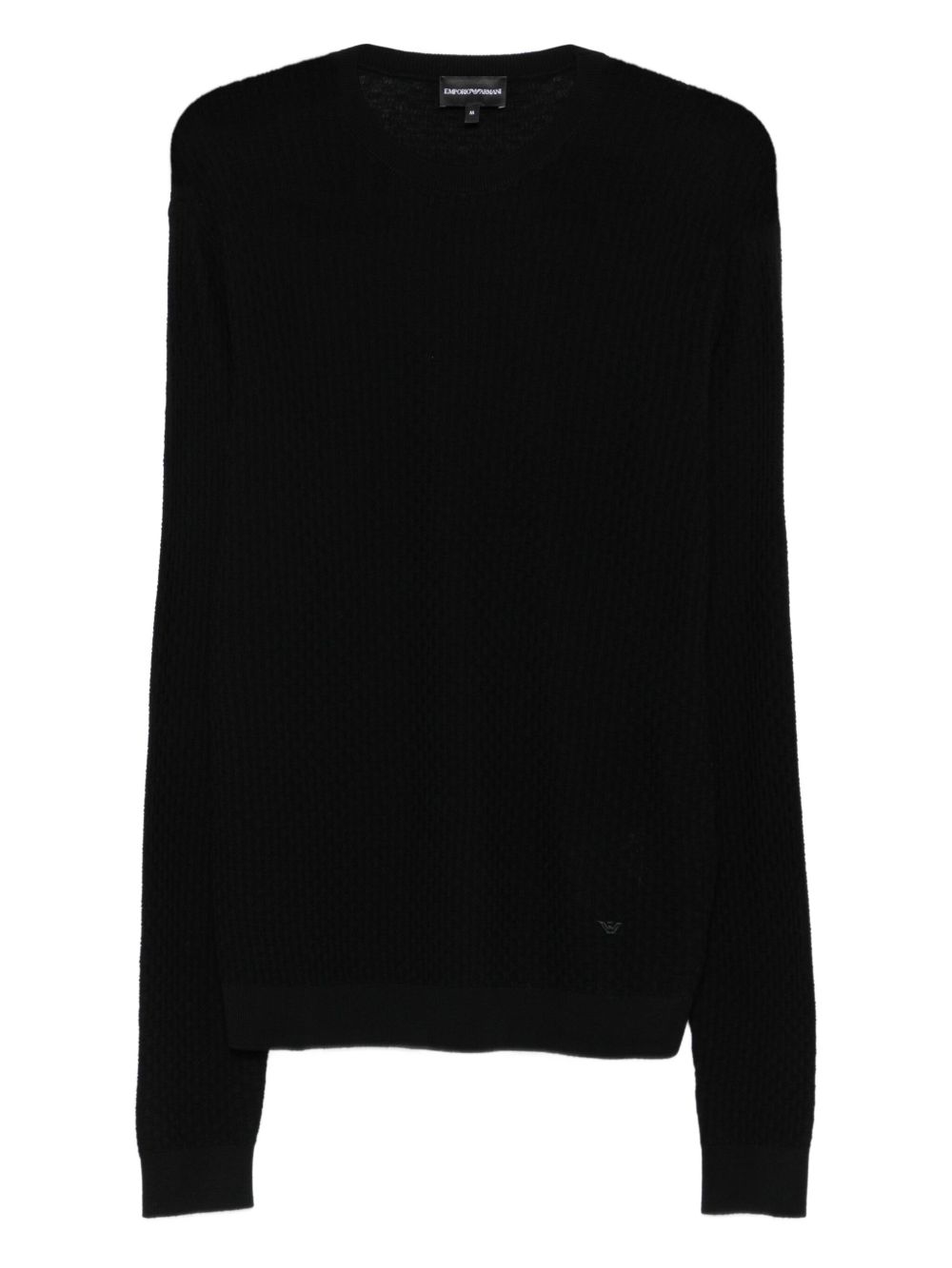 EMPORIO ARMANI Men's Round Neck Sweater - FW25 Collection