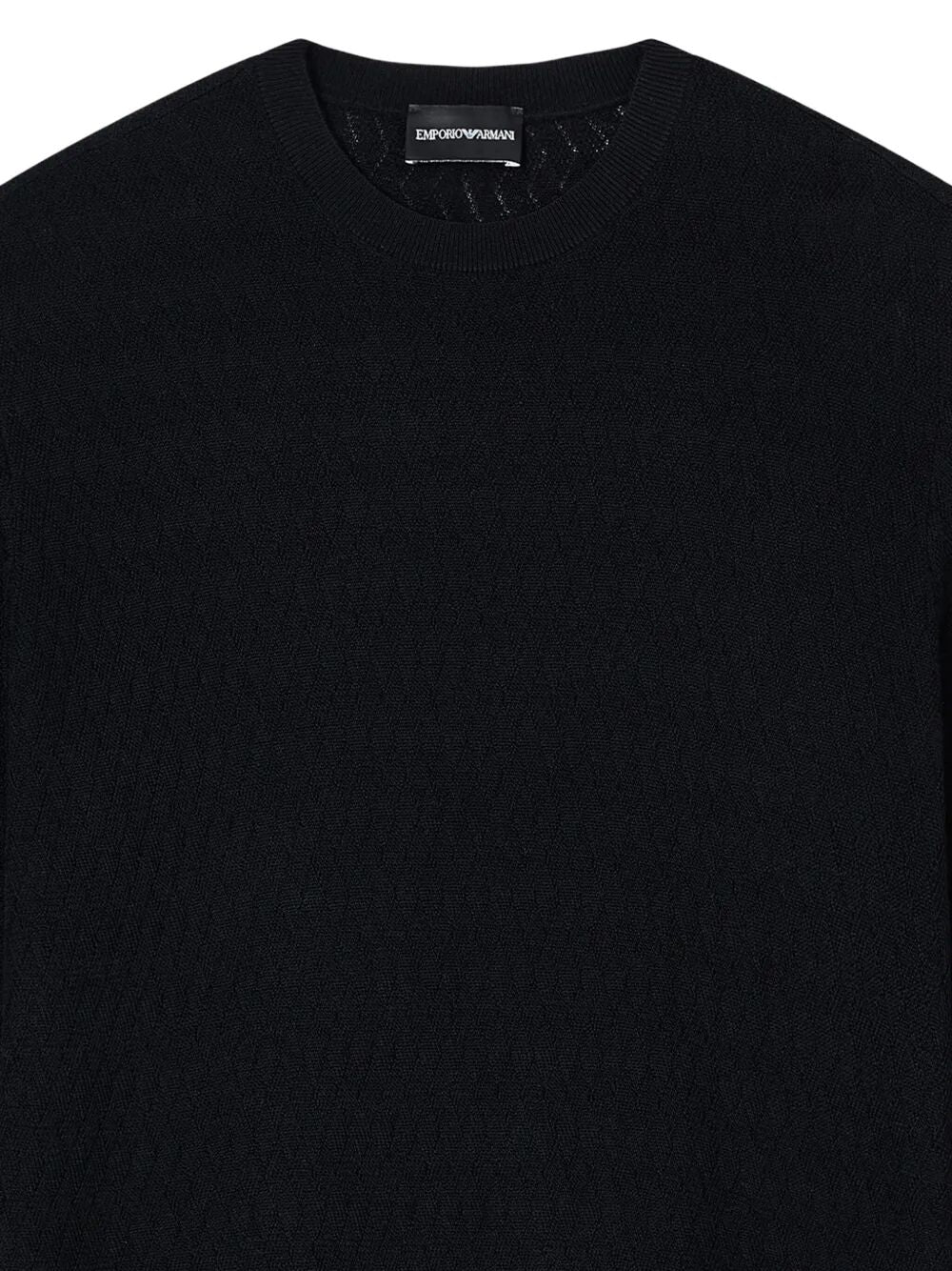 EMPORIO ARMANI Round Neck Sweater for Men - FW25 Collection