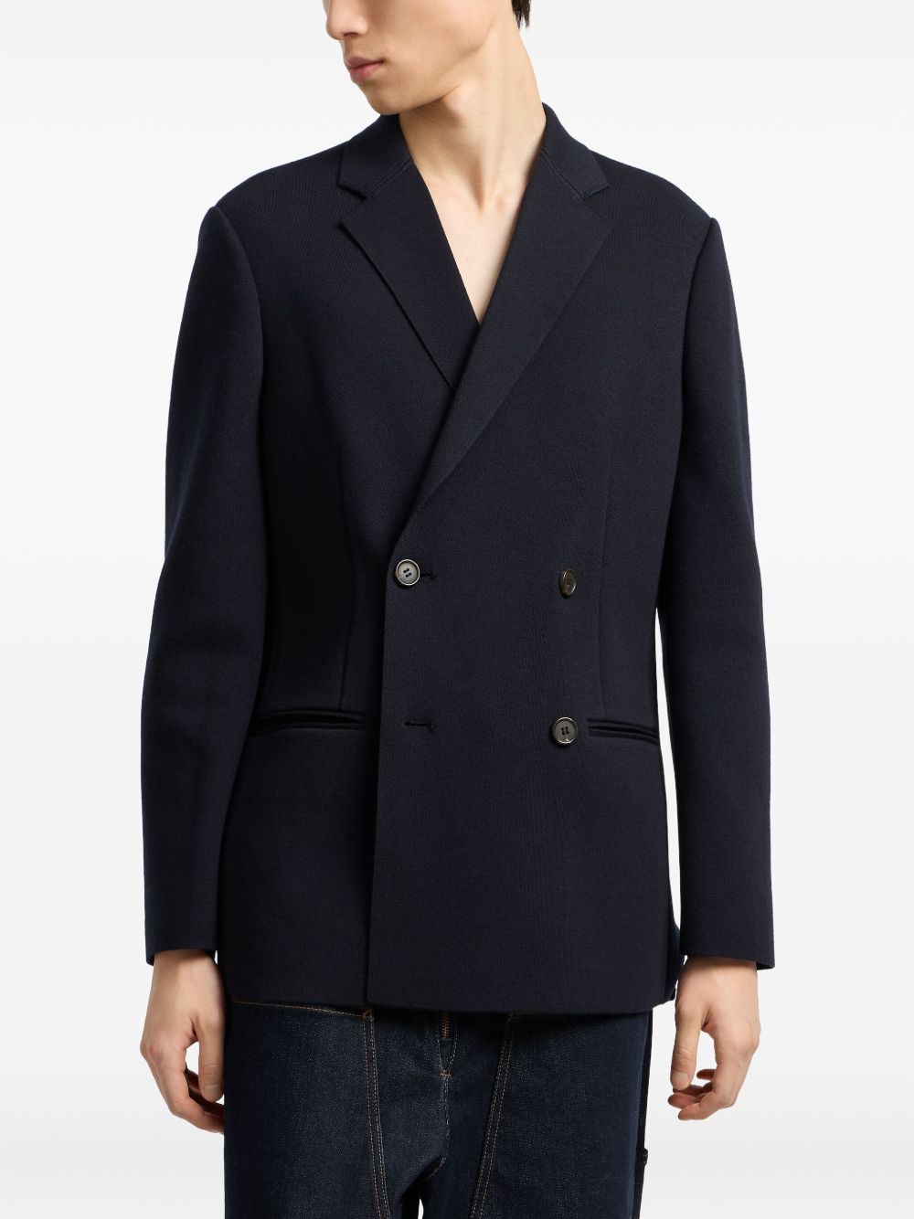 EMPORIO ARMANI Men's Single-Breasted Blazer Jacket