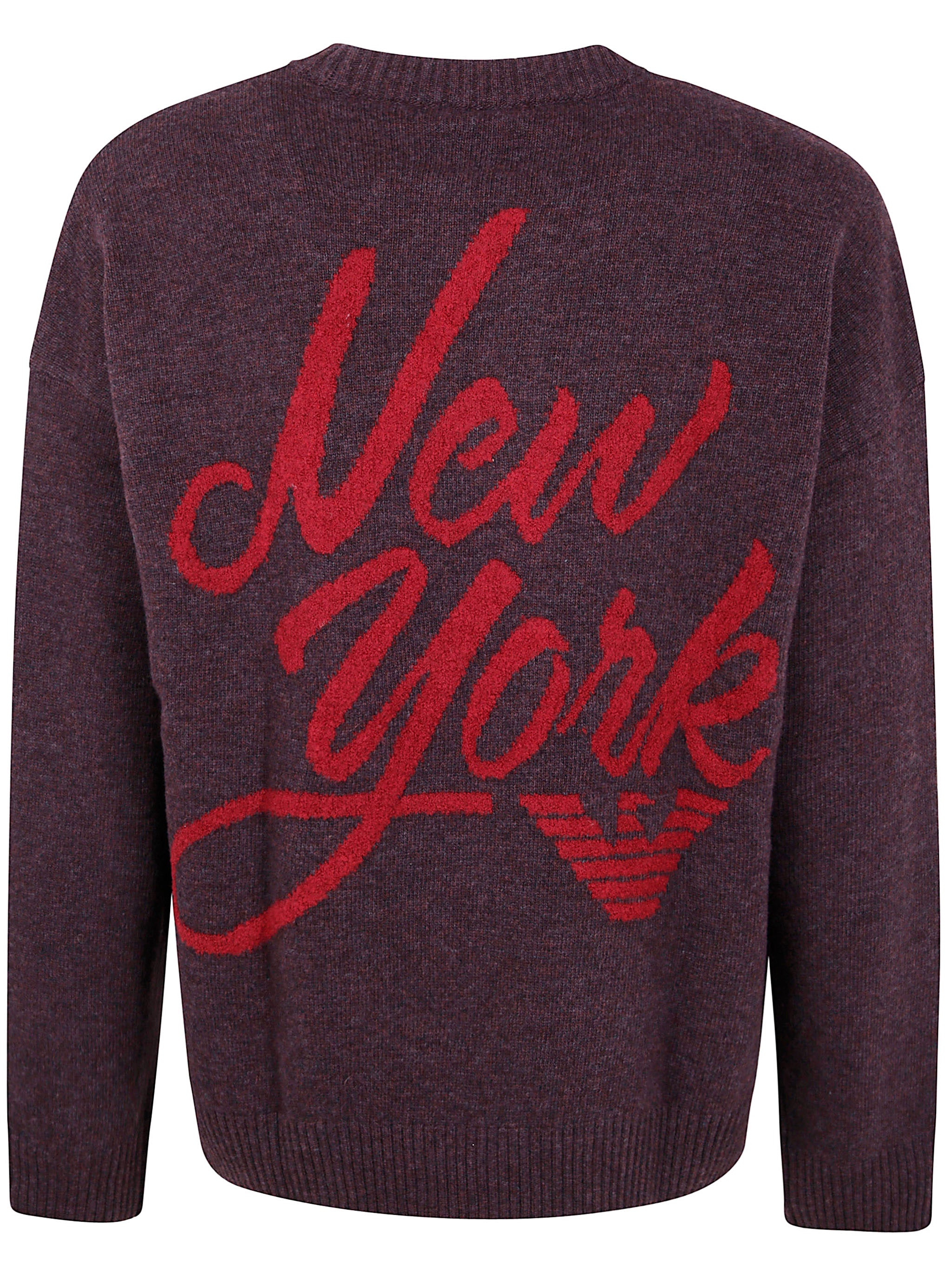 EMPORIO ARMANI Wool Blend Pullover for Men