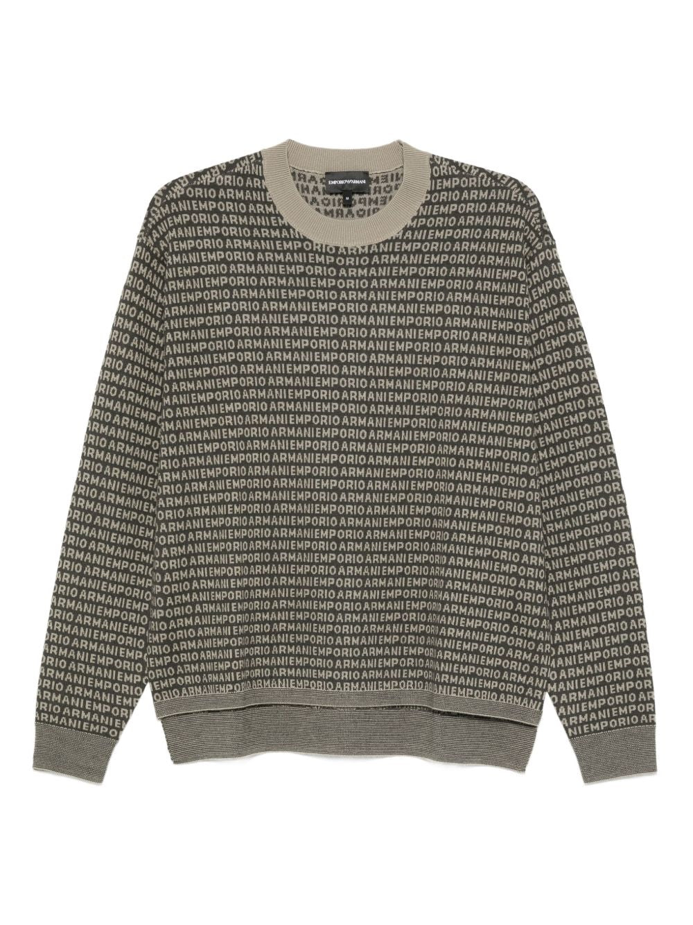 EMPORIO ARMANI Wool Crewneck Jumper for Men