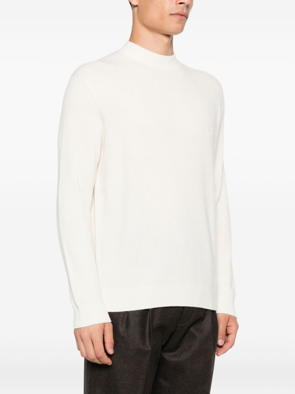 EMPORIO ARMANI Wool Crewneck Jumper for Men