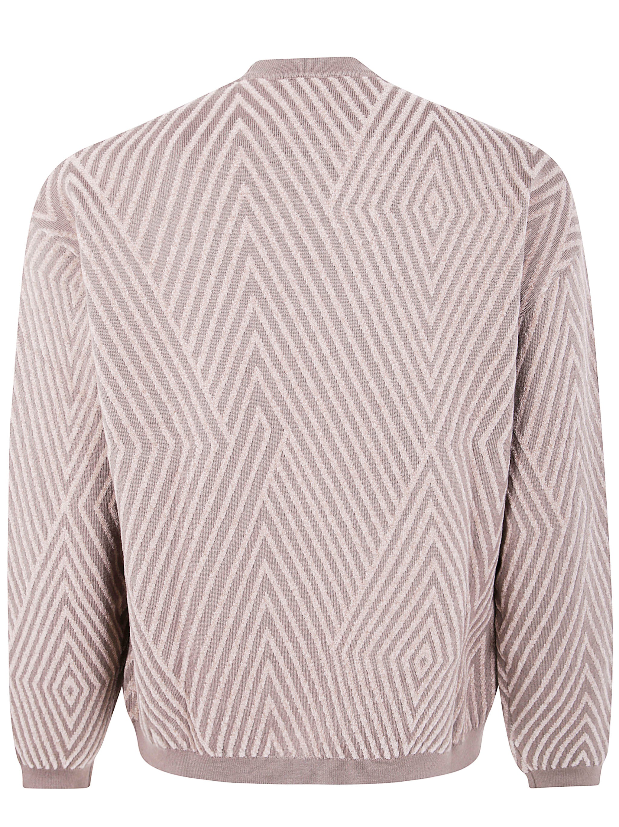 EMPORIO ARMANI Round Neck Sweater for Men - FW25 Collection