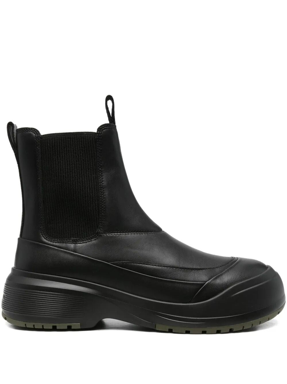 EMPORIO ARMANI Men's Ankle Boots - Leather Construction