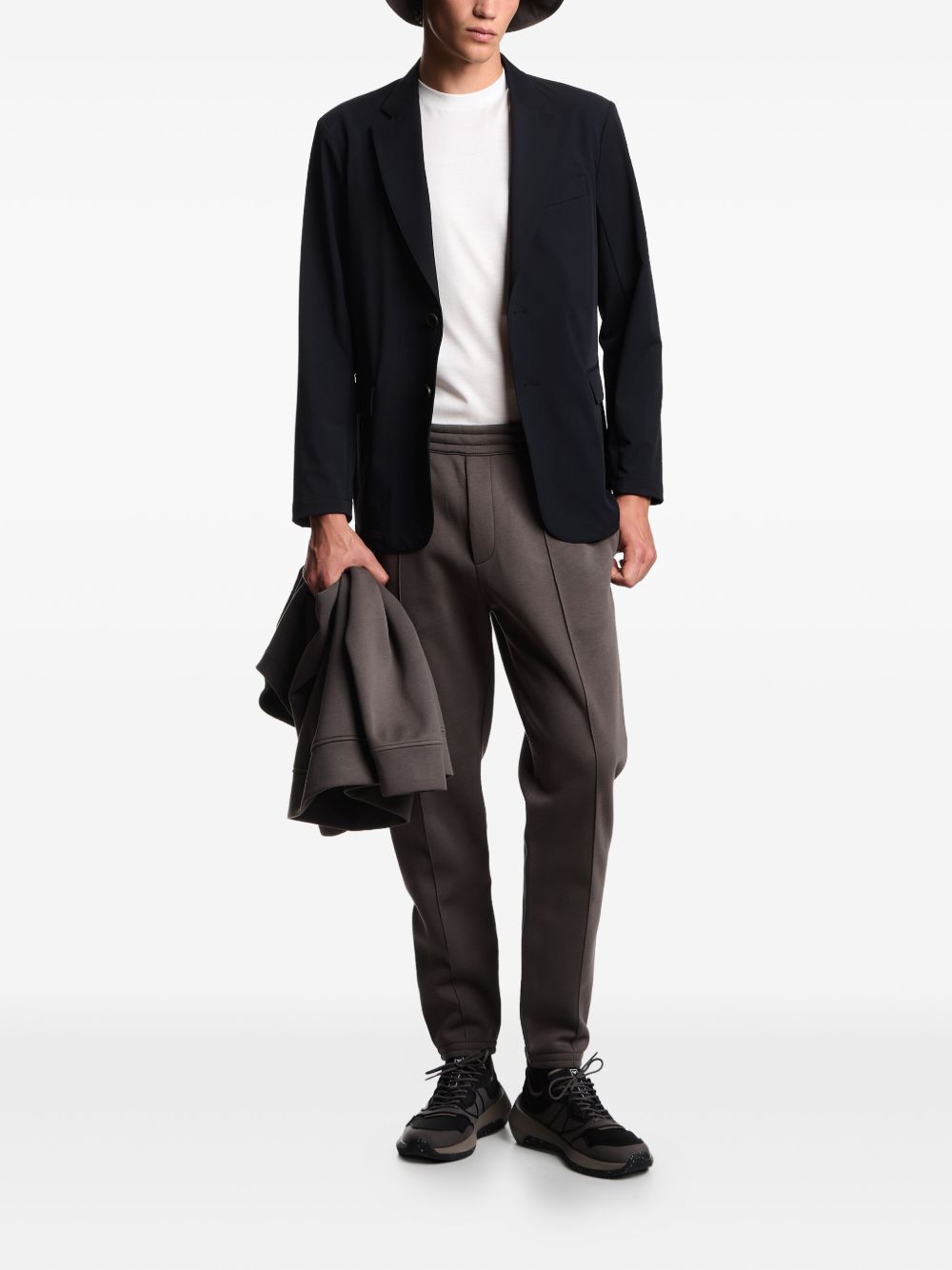 EMPORIO ARMANI Crew-Neck T-Shirt for Men - FW25 Collection