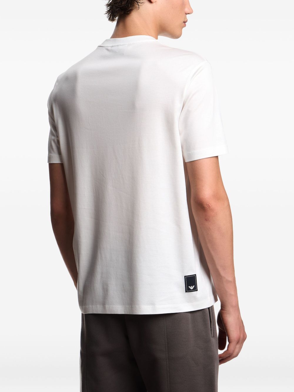 EMPORIO ARMANI Crew-Neck T-Shirt for Men - FW25 Collection