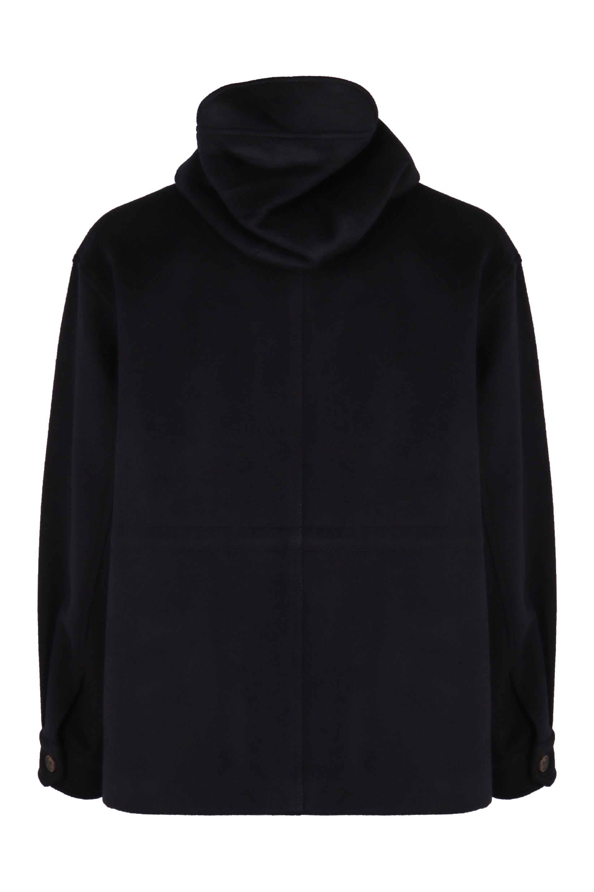 EMPORIO ARMANI Hooded Cotton Parka Jacket