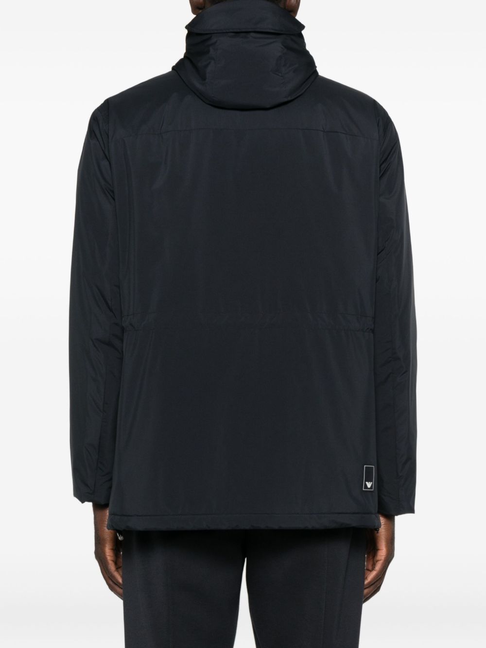 EMPORIO ARMANI Nylon Parka Jacket for Men - FW25 Collection