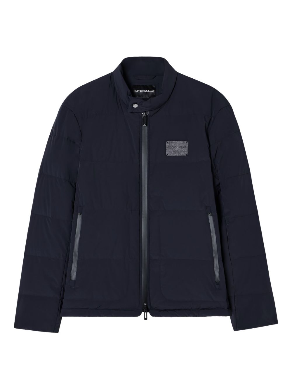 EMPORIO ARMANI Padded Logo Patch Jacket