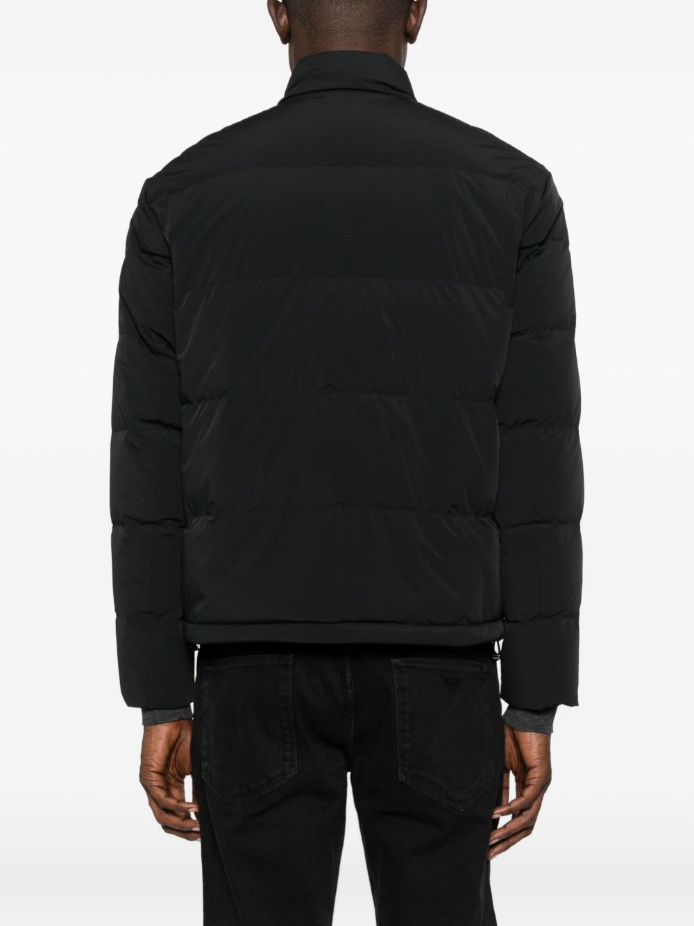 EMPORIO ARMANI High-Neck Zip Jacket for Men