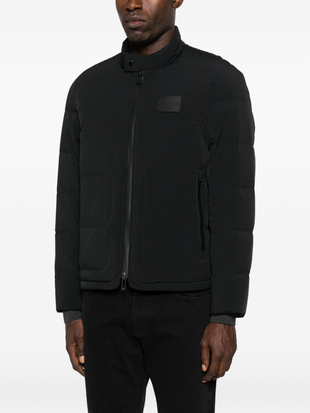 EMPORIO ARMANI High-Neck Zip Jacket for Men
