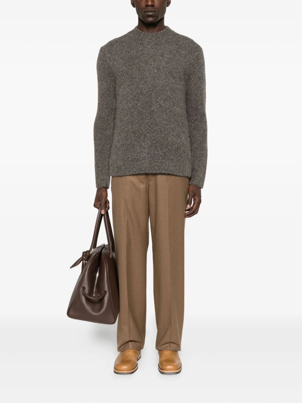 EMPORIO ARMANI Men's Luxury Sweater - FW25 Collection