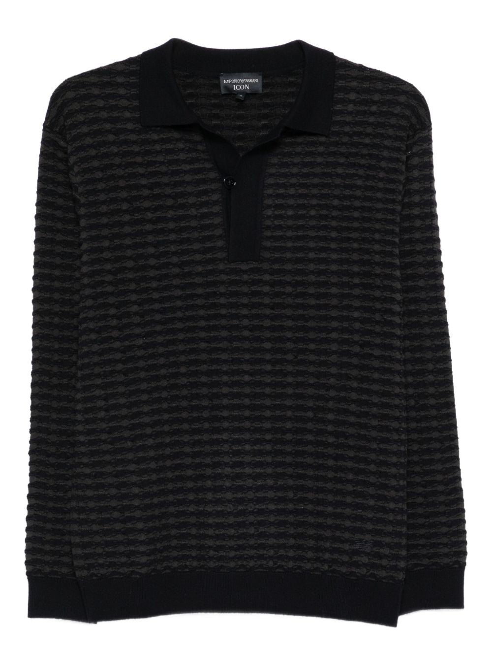 EMPORIO ARMANI Men's Luxurious Silk Blend Sweater - FW25