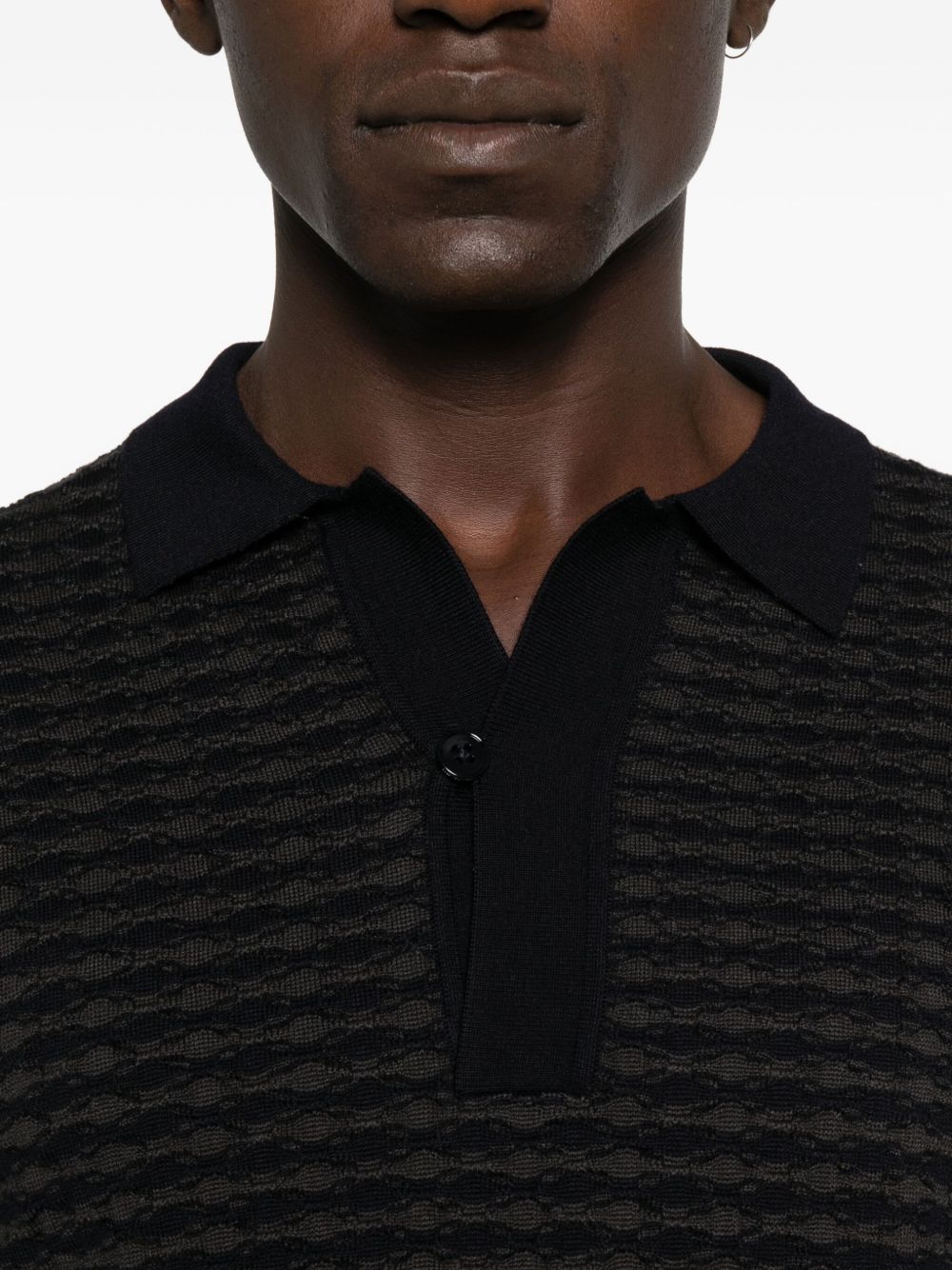 EMPORIO ARMANI Men's Luxurious Silk Blend Sweater - FW25