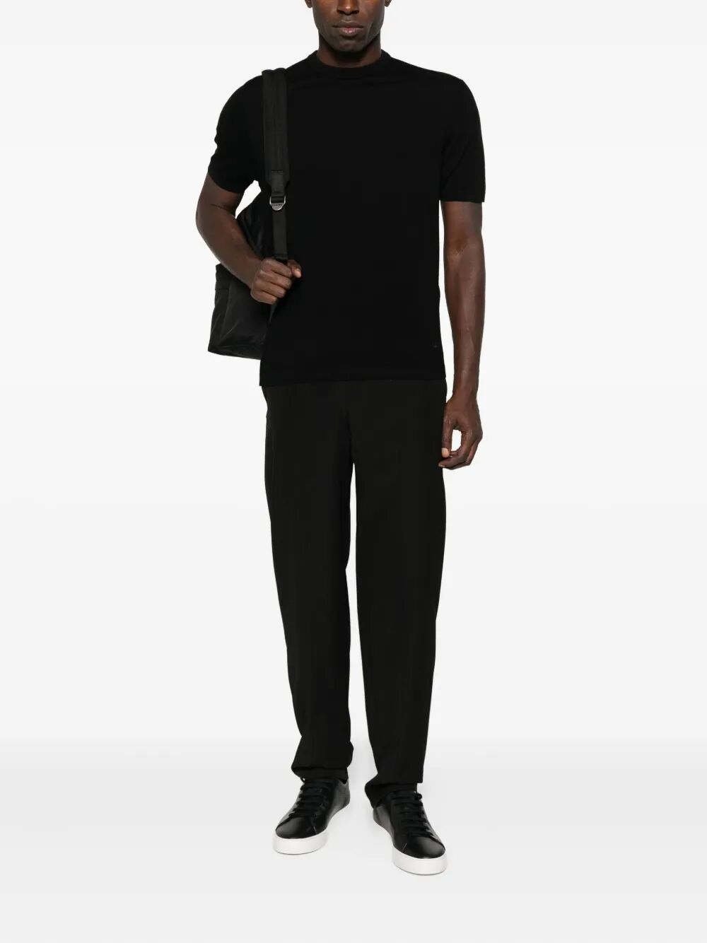 EMPORIO ARMANI Classic Chino Trousers for Men - FW25 Edition