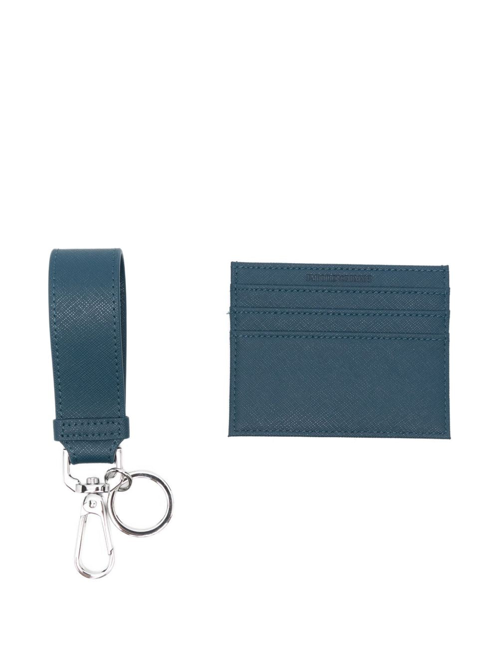 EMPORIO ARMANI Mini Credit Card Case with Key Ring