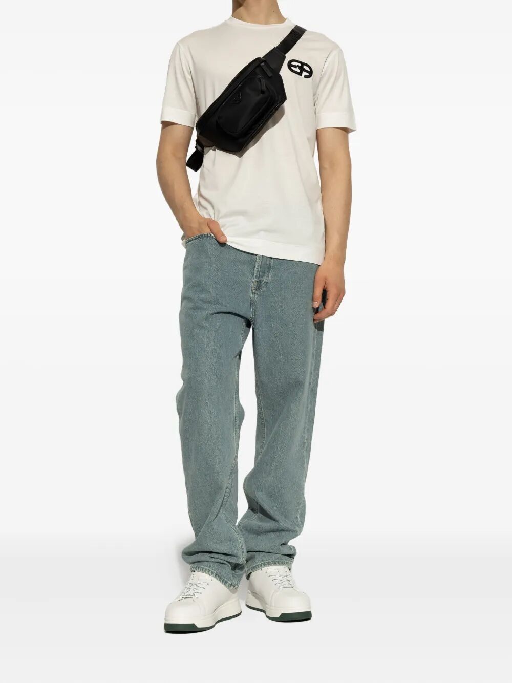 EMPORIO ARMANI Men's Premium Sneaker