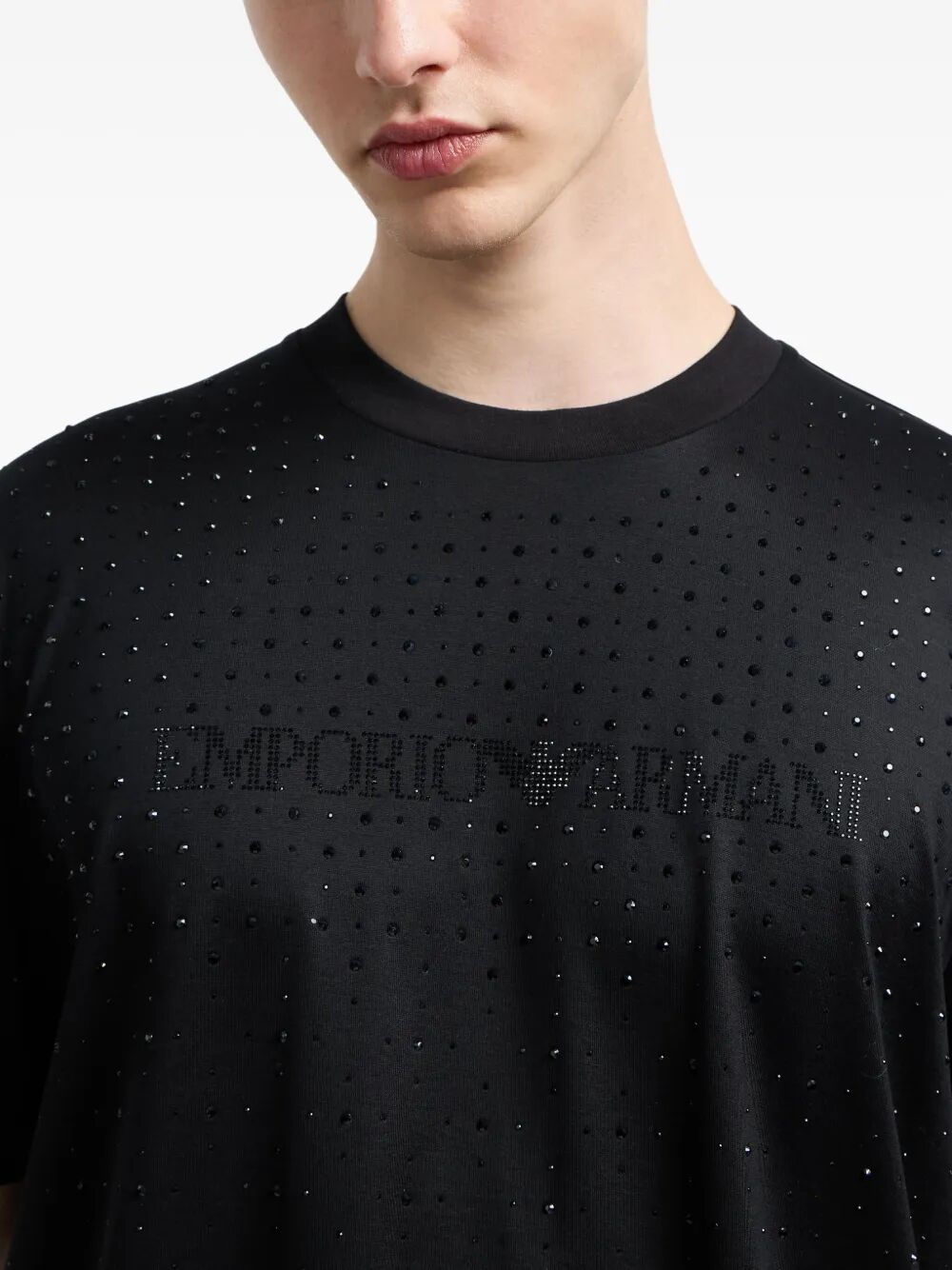 EMPORIO ARMANI Classic Short Sleeves T-Shirt for Men
