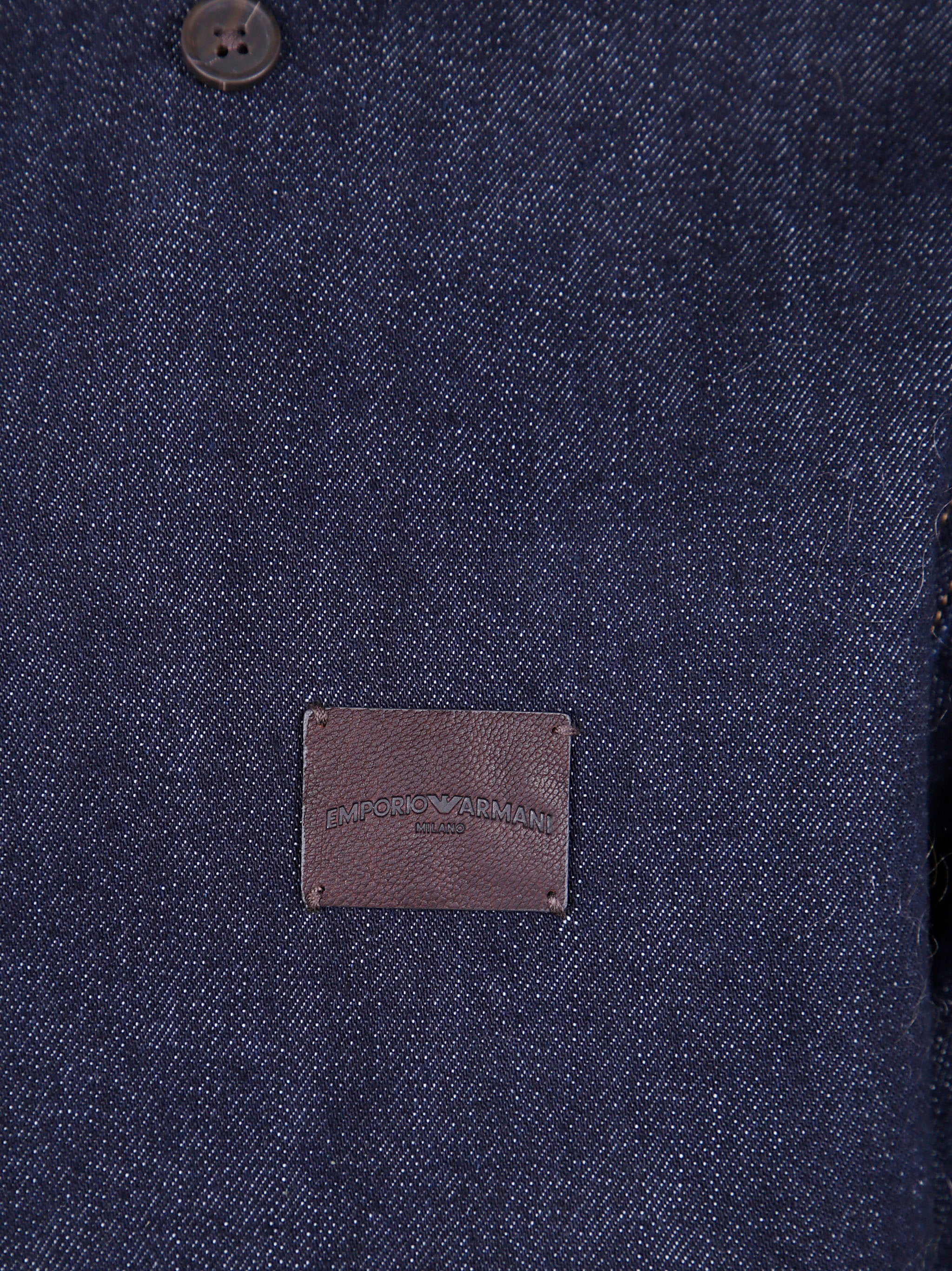 EMPORIO ARMANI Classic Fit Cotton Blend Shirt