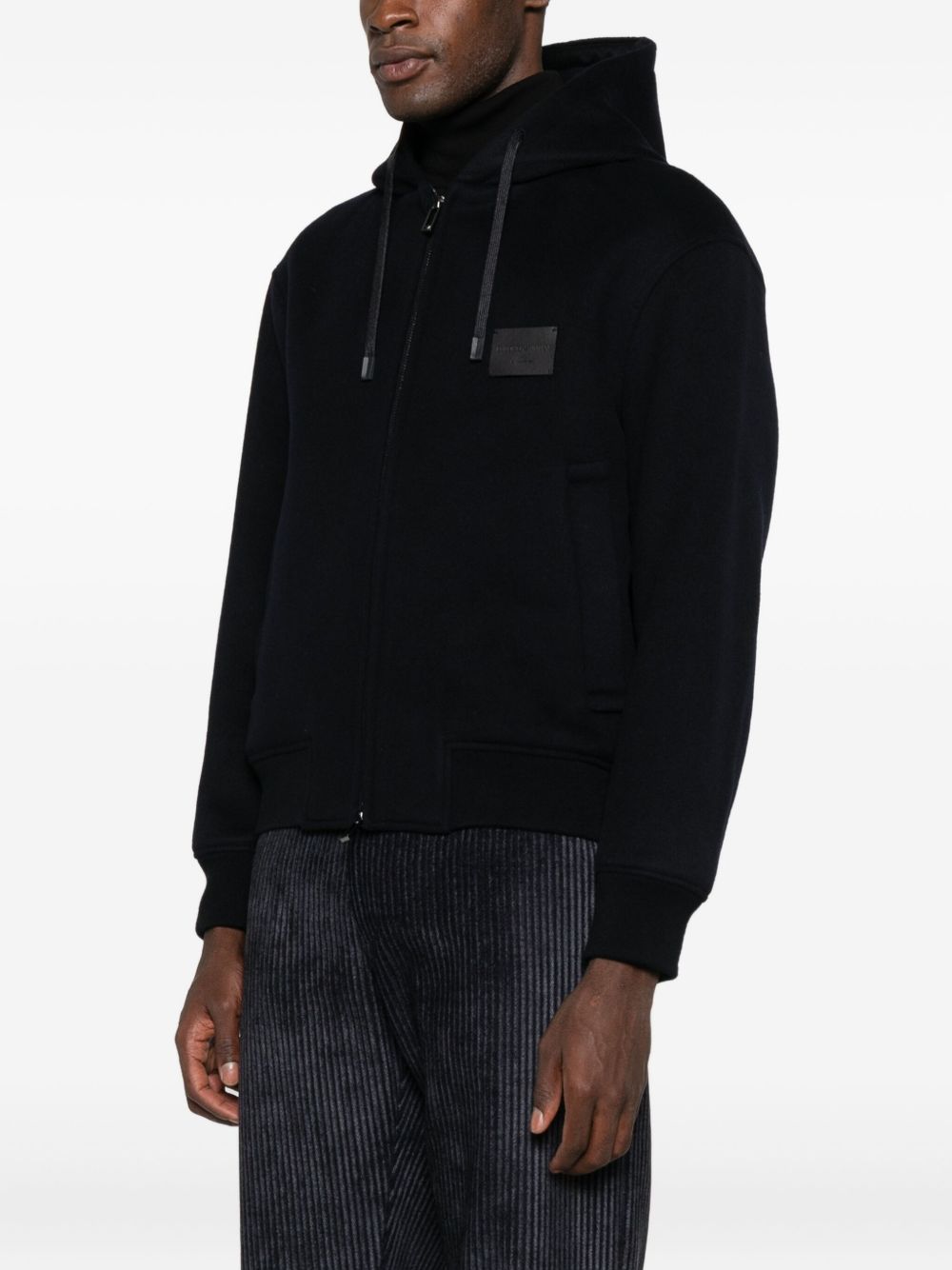 EMPORIO ARMANI Men's Wool Blouson Jacket for FW25