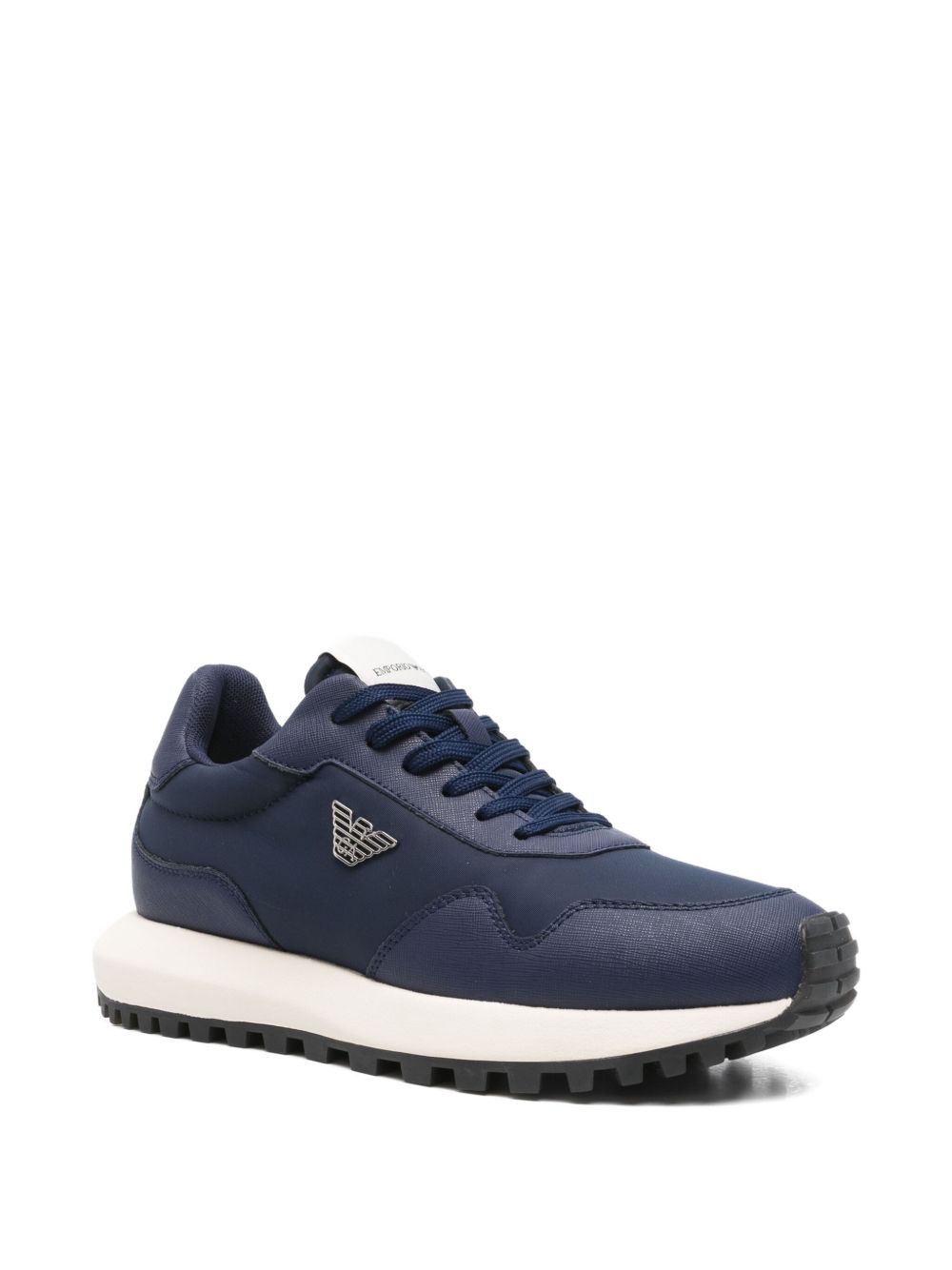 EMPORIO ARMANI Stylish Logo Sneakers for Men