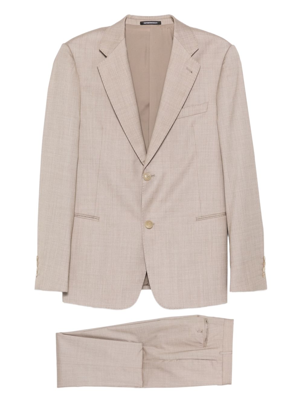 EMPORIO ARMANI Classic Suit for Men - FW25 Collection