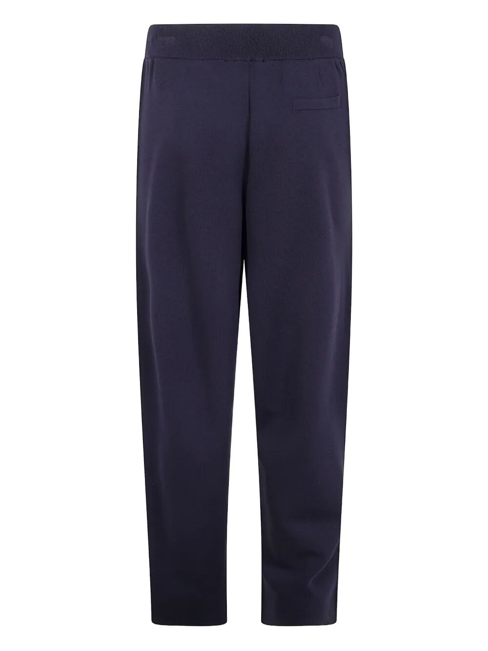 EMPORIO ARMANI Straight Leg Trousers with Elastic Waistband for Men