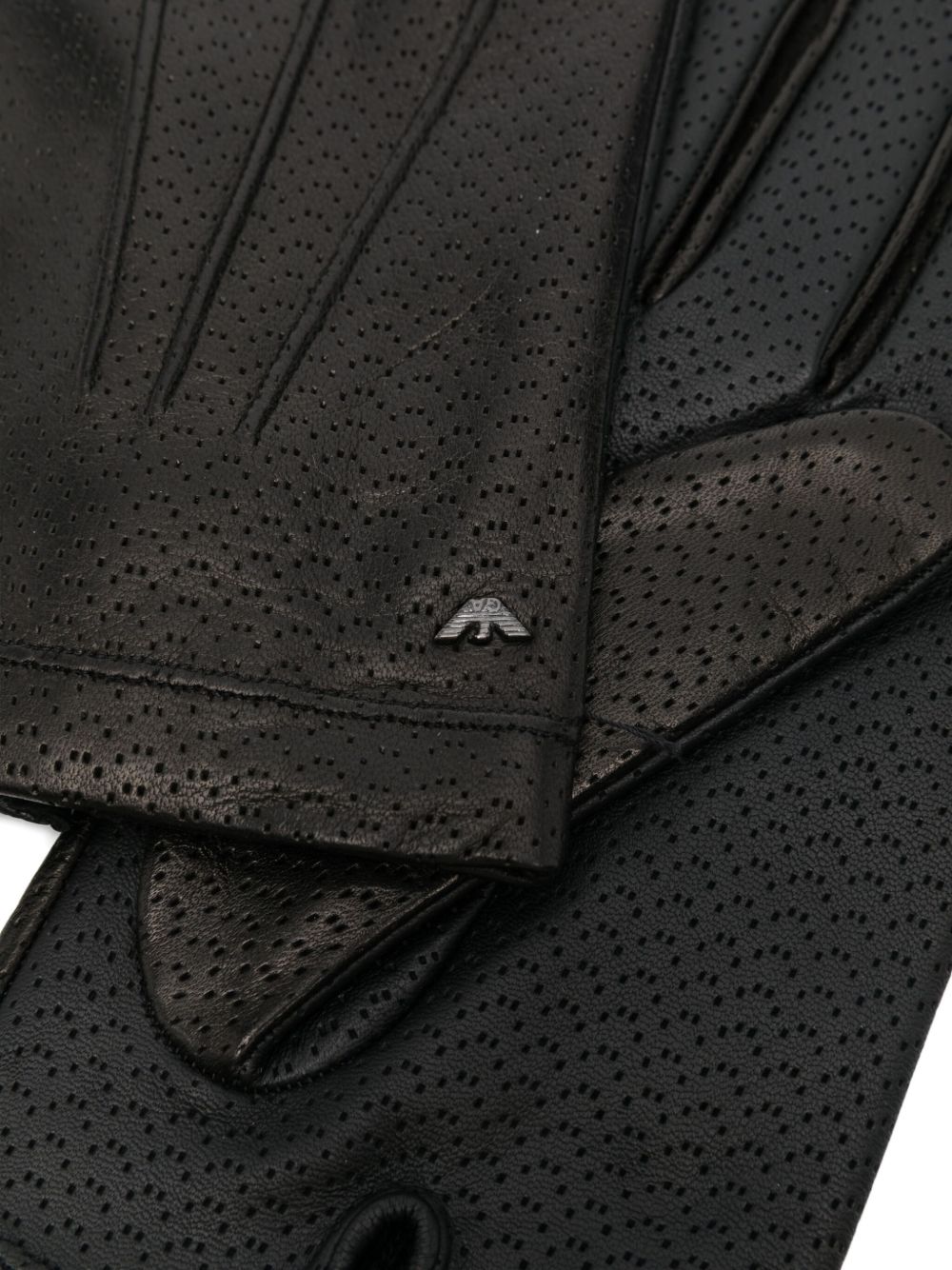 EMPORIO ARMANI Premium Leather Gloves for Men