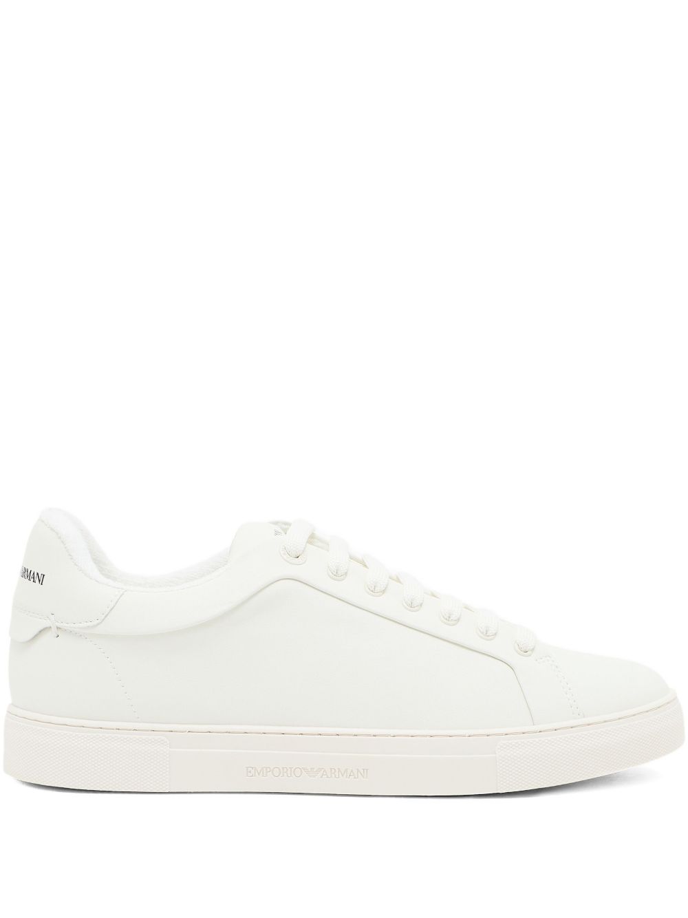 EMPORIO ARMANI Leather Sneaker for Men - FW25 Collection