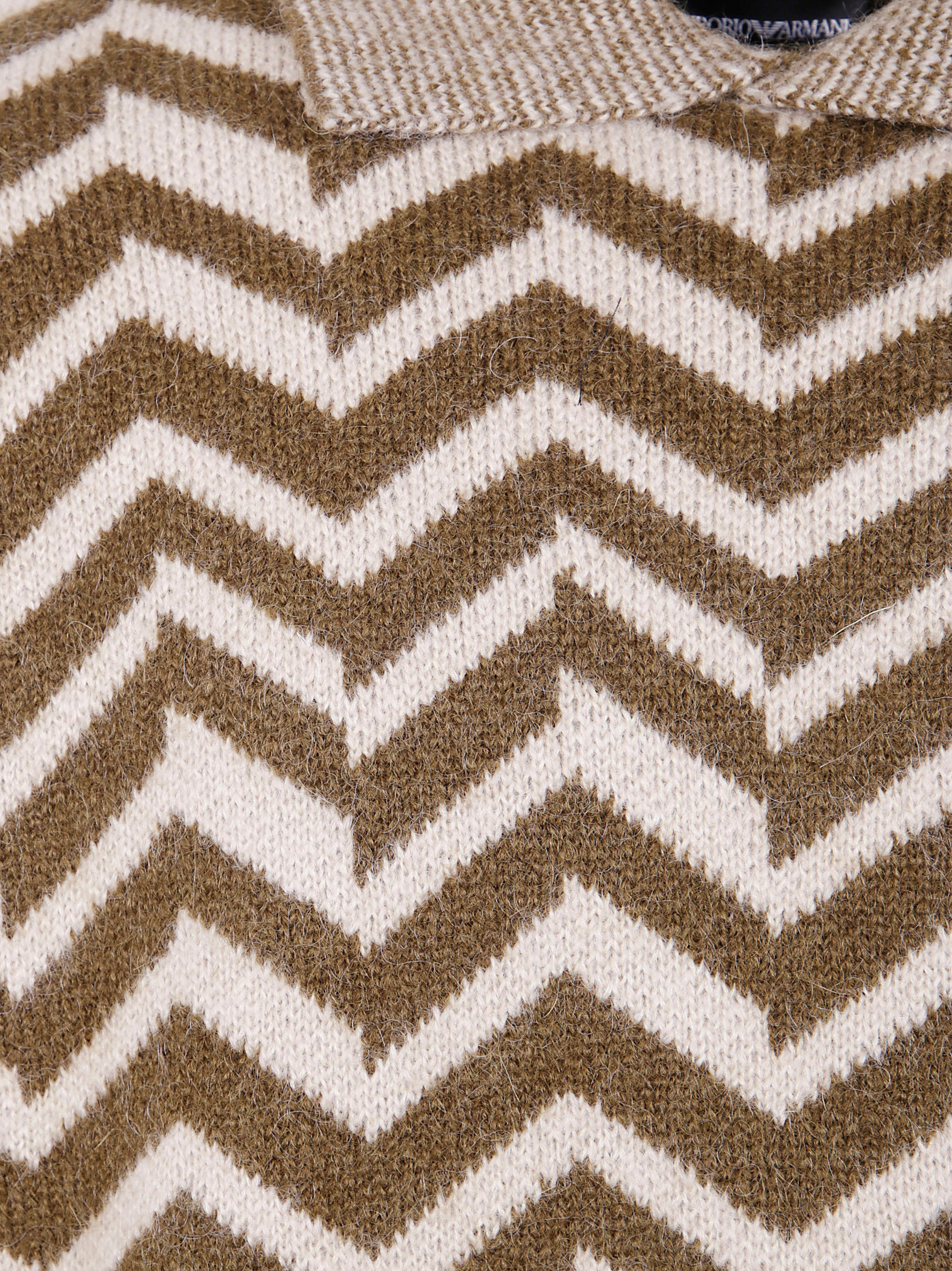 EMPORIO ARMANI Men's Pullover Sweater for FW25 Season