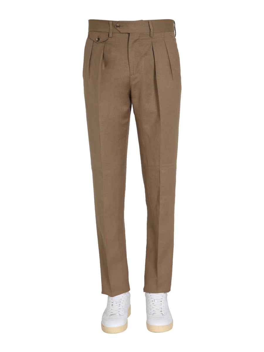 LARDINI Regular Fit Trousers for Men - Perfect for Casual and Formal Wear