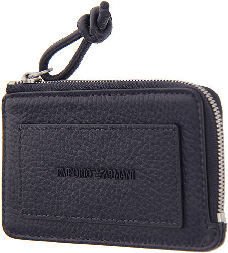 EMPORIO ARMANI Sleek Mini Wallet for the Modern Man