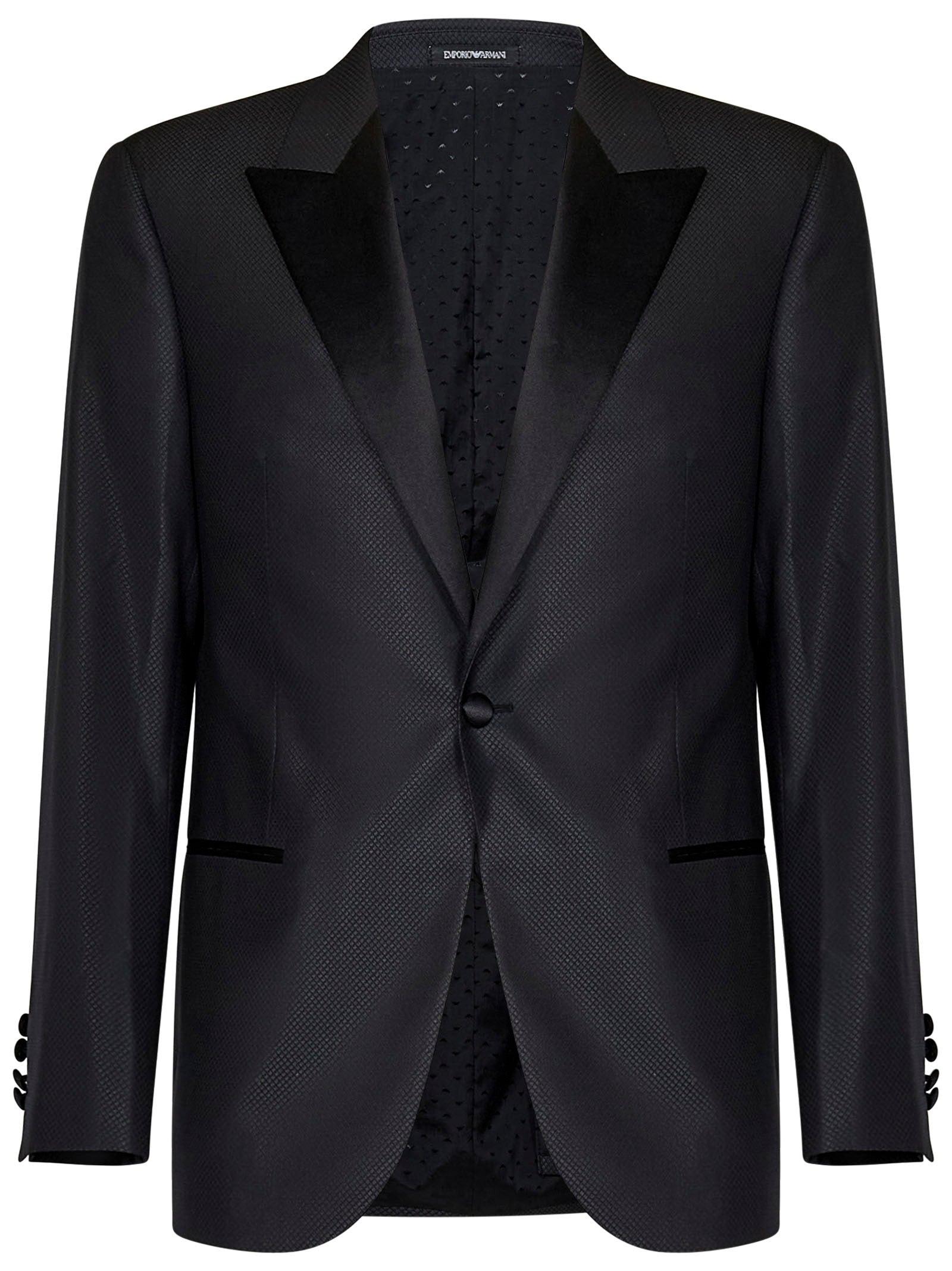 EMPORIO ARMANI Men's Tuxedo Suit - Tailored Fit