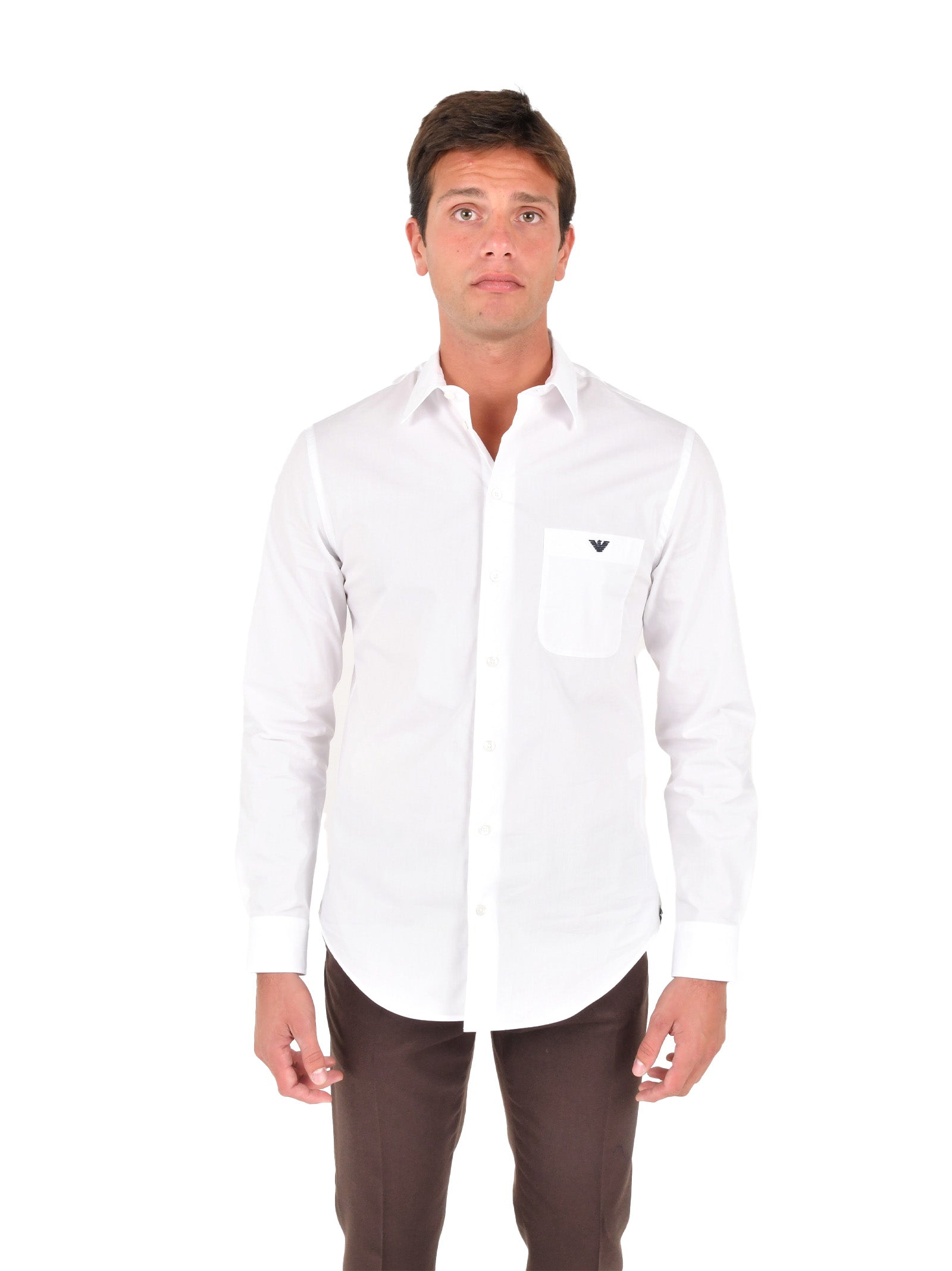 EMPORIO ARMANI Stylish Men's Mini Shirt - Perfect for Smart-Casual Looks