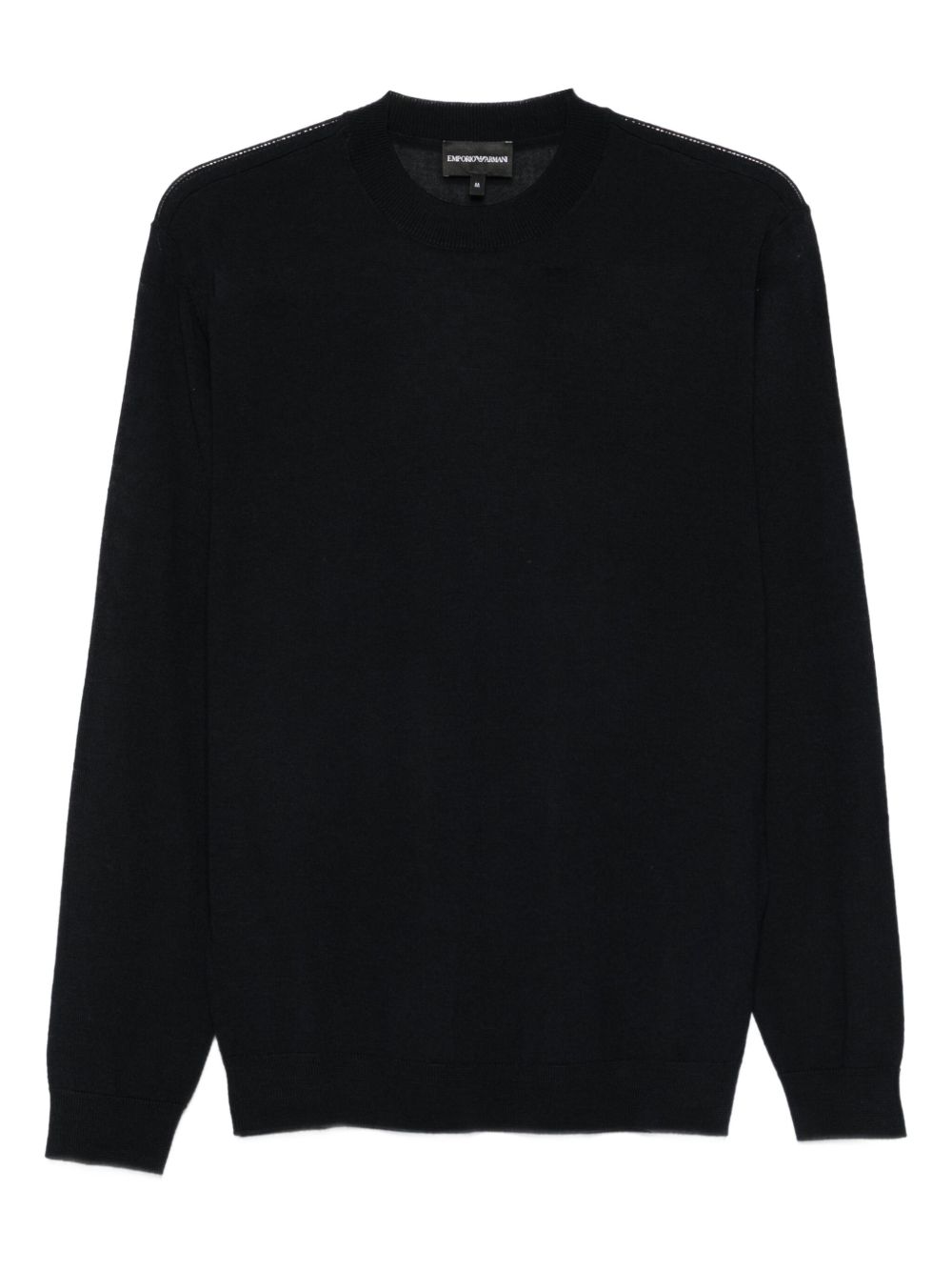 EMPORIO ARMANI Men's Classic Crew Neck Sweater for Fall Winter 25/26