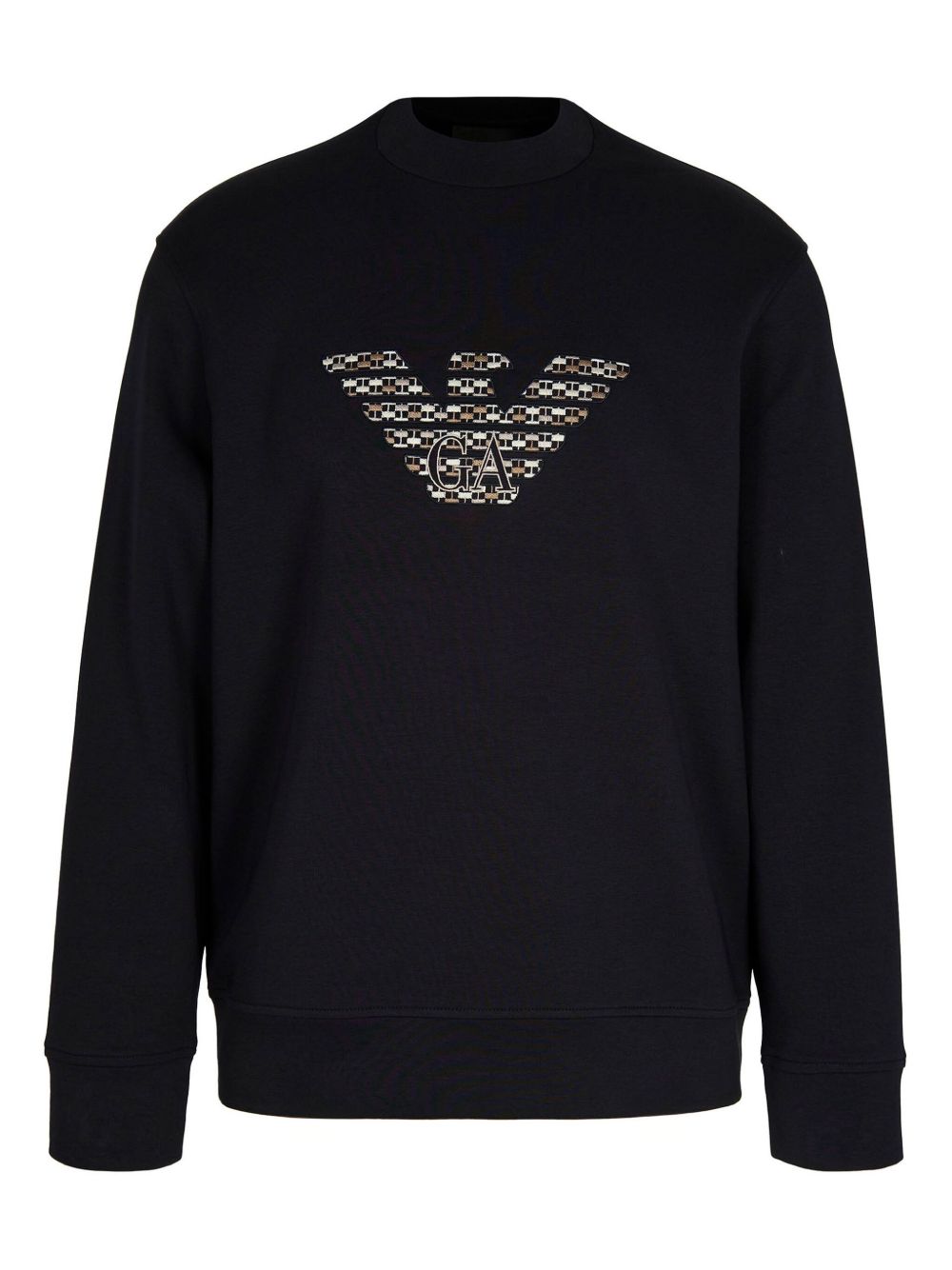EMPORIO ARMANI Men's Cozy Crewneck Sweatshirt – FW25