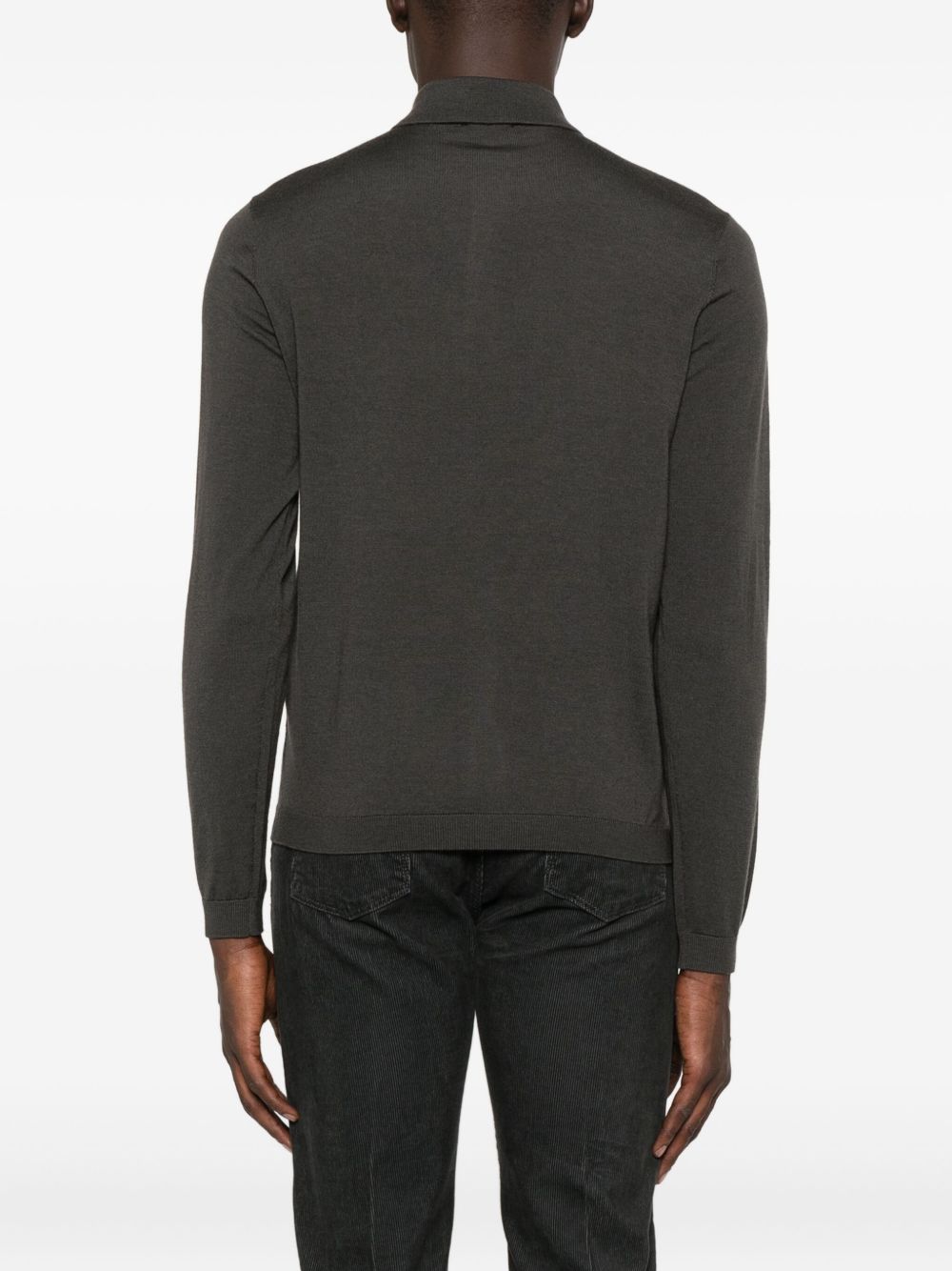 EMPORIO ARMANI Sophisticated Knit Cardigan for Men