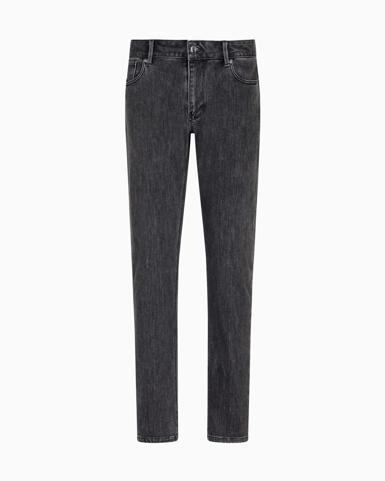 EMPORIO ARMANI Slim-Fit Jeans for Men - Low Waist Design
