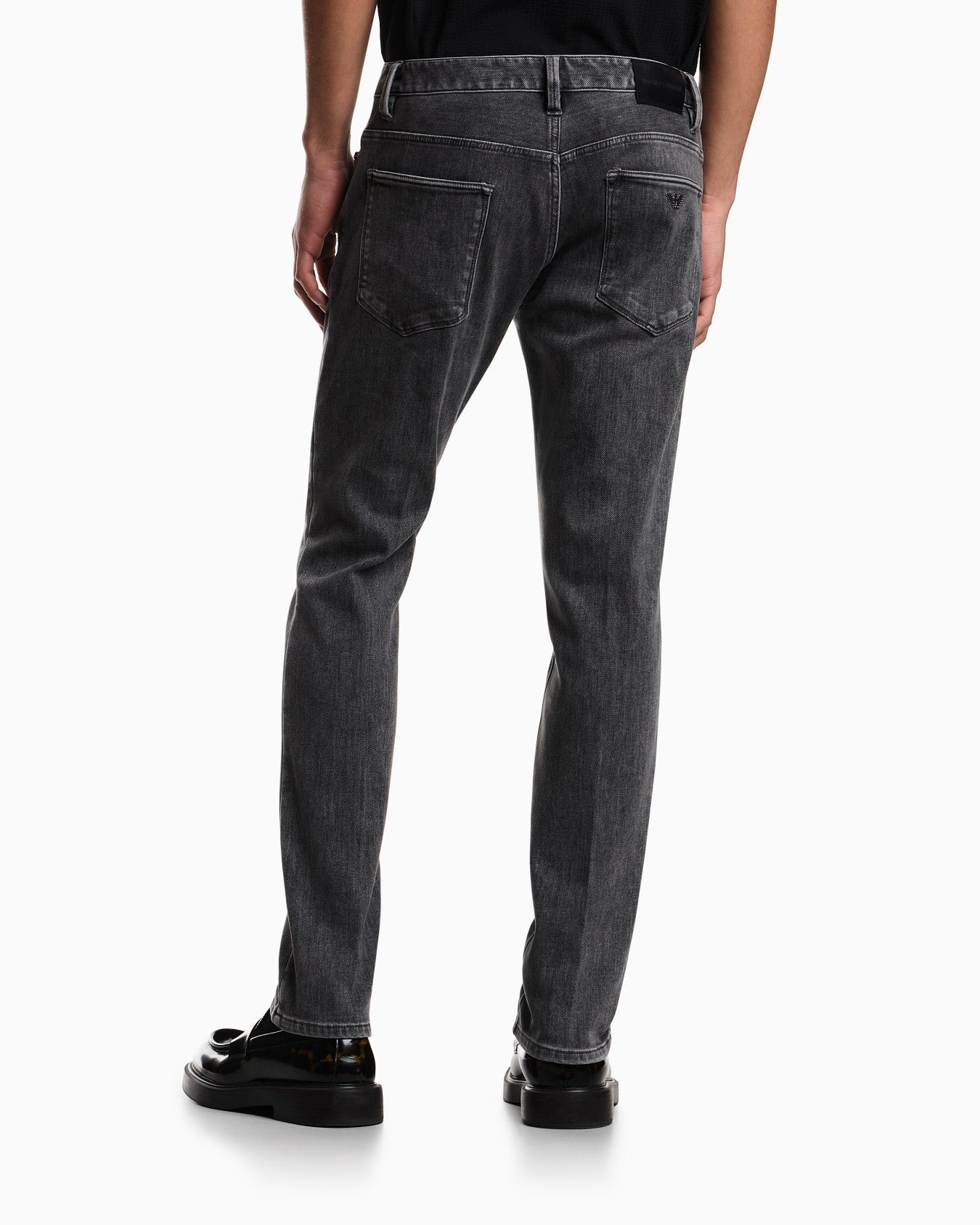 EMPORIO ARMANI Slim-Fit Jeans for Men - Low Waist Design