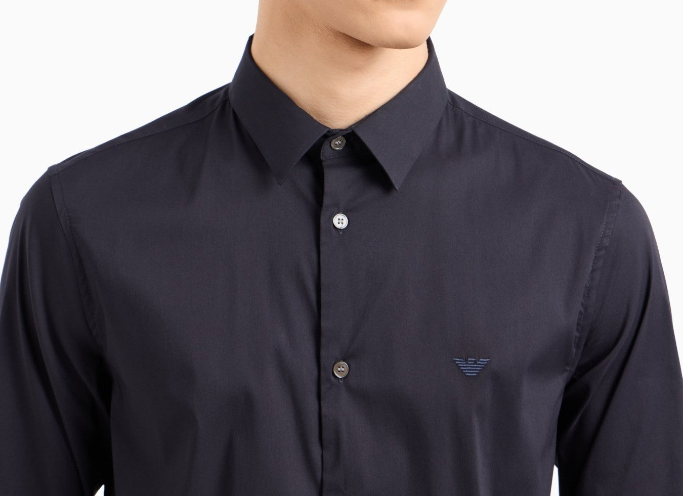 EMPORIO ARMANI Classic Long Sleeve Shirt for Men