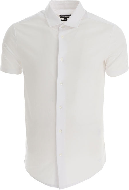 EMPORIO ARMANI Classic Short Sleeve Shirt for Men