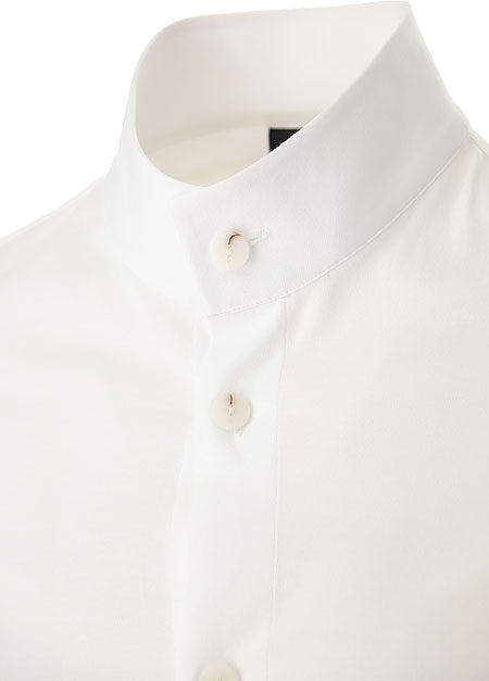 EMPORIO ARMANI Classic Stand Collar Shirt for Men
