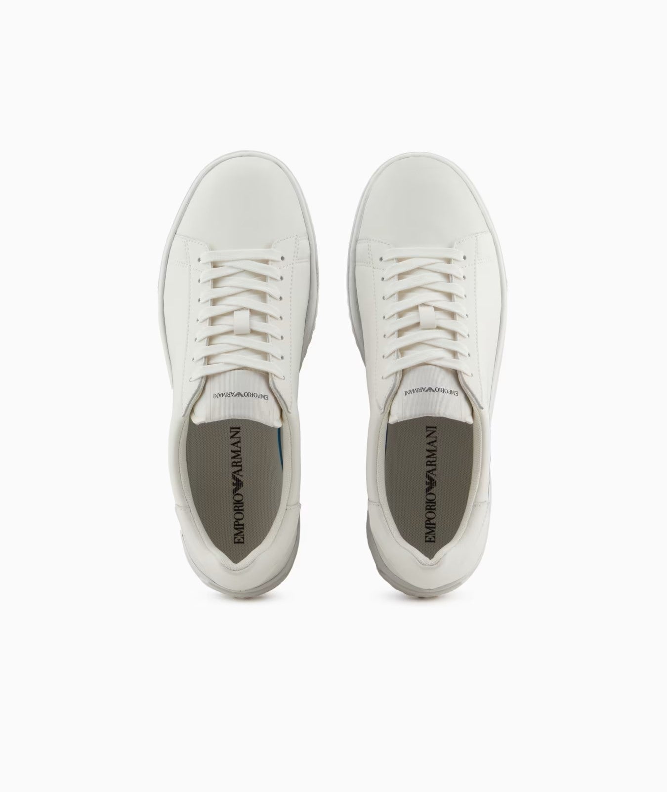 EMPORIO ARMANI Stylish Premium Leather Sneakers for Men