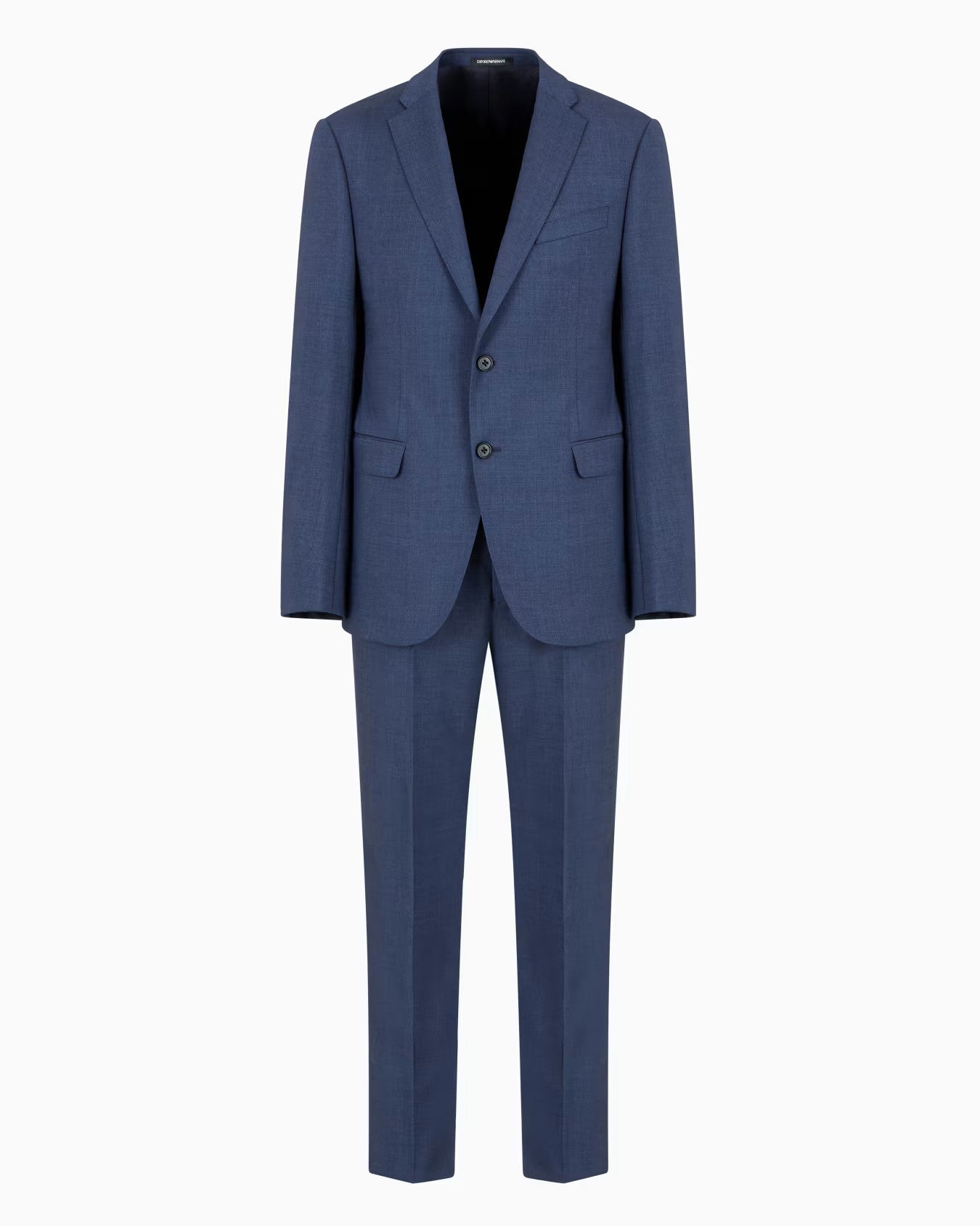 EMPORIO ARMANI Slim Fit Single-Breasted Suit with Notched Lapels - 73cm Length