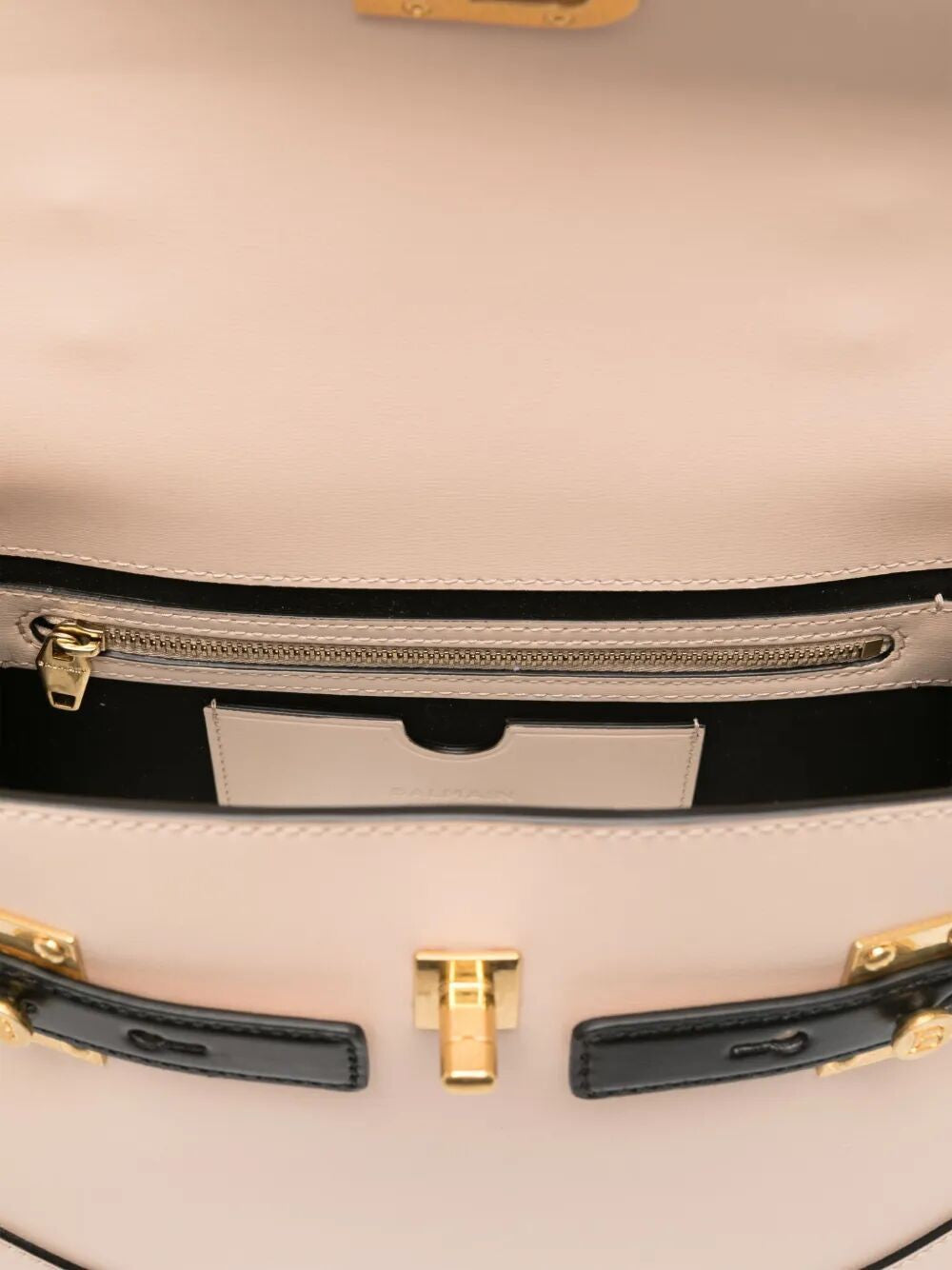 BALMAIN Mini Calfskin Shopping Bag