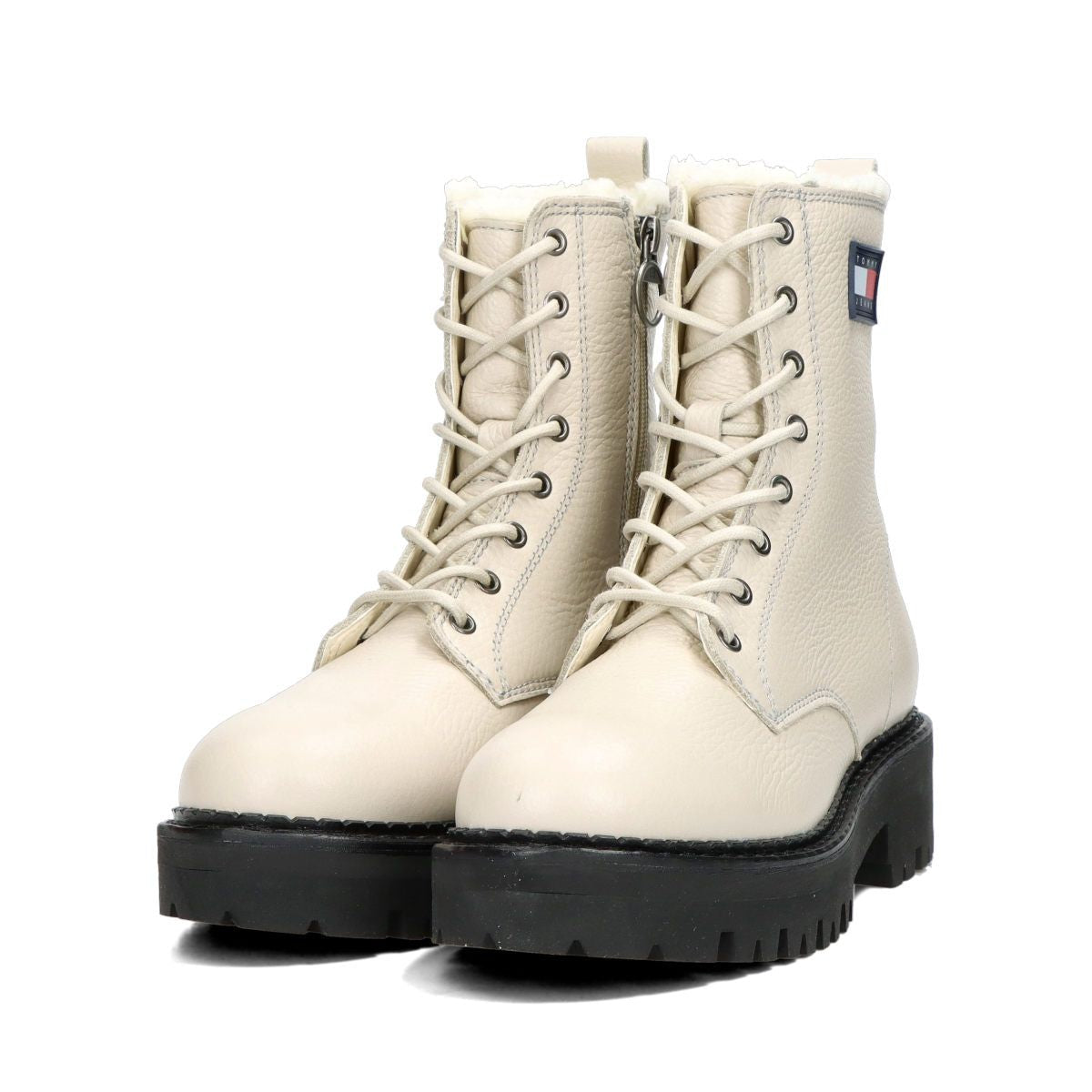 TOMMY HILFIGER Premium Leather Boots for Men - FW24 Collection