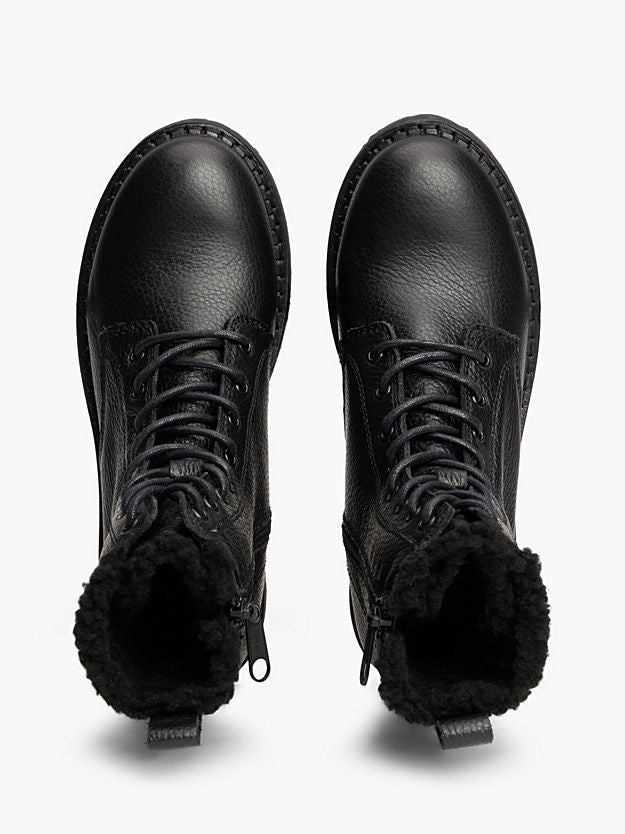 TOMMY HILFIGER Men's Premium Leather Boots - FW24 Collection